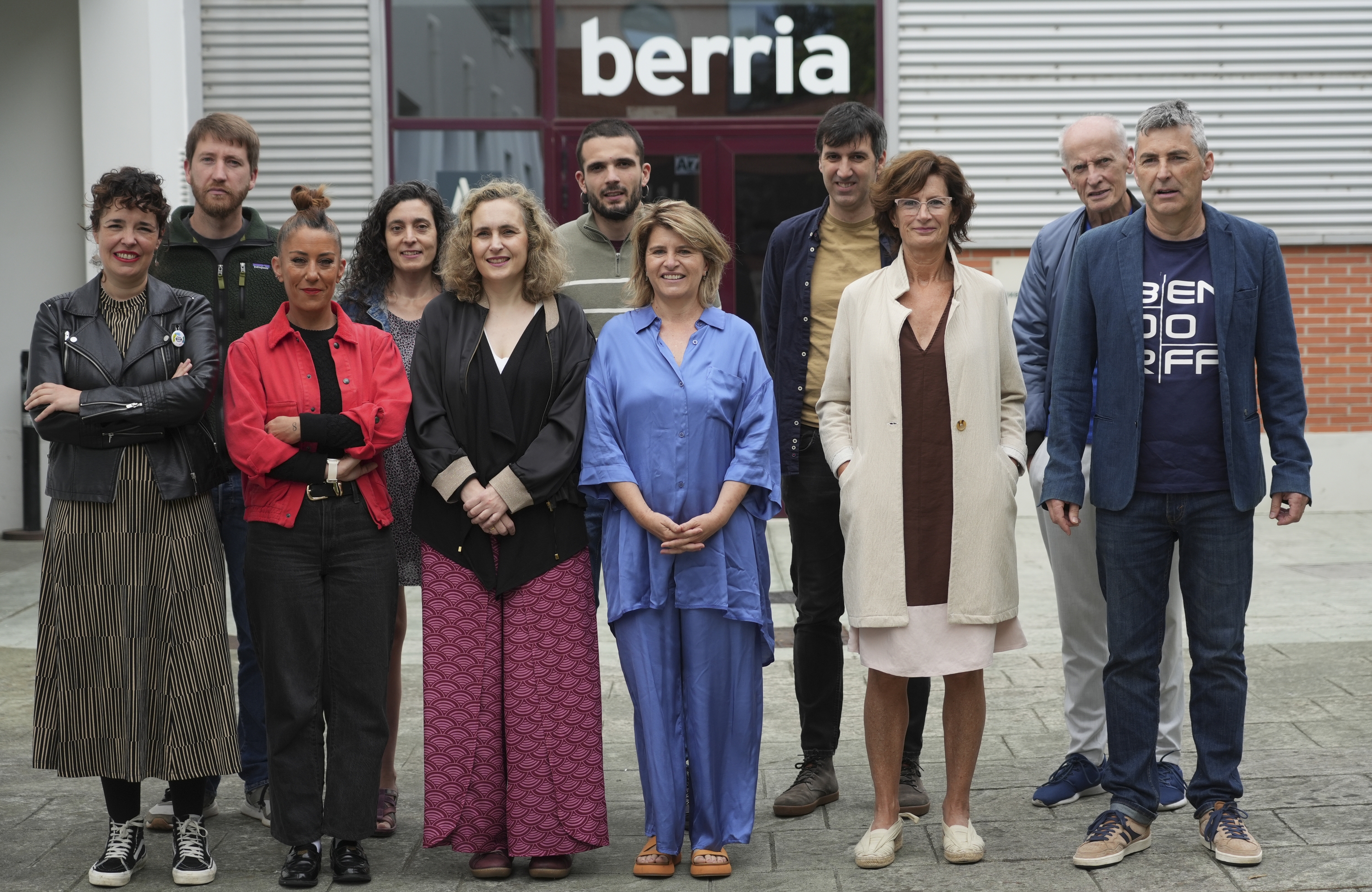 BERRIA Taldearen administrazio kontseilua, gaur goizean, Andoainen. JAGOBA MANTEROLA / FOKU