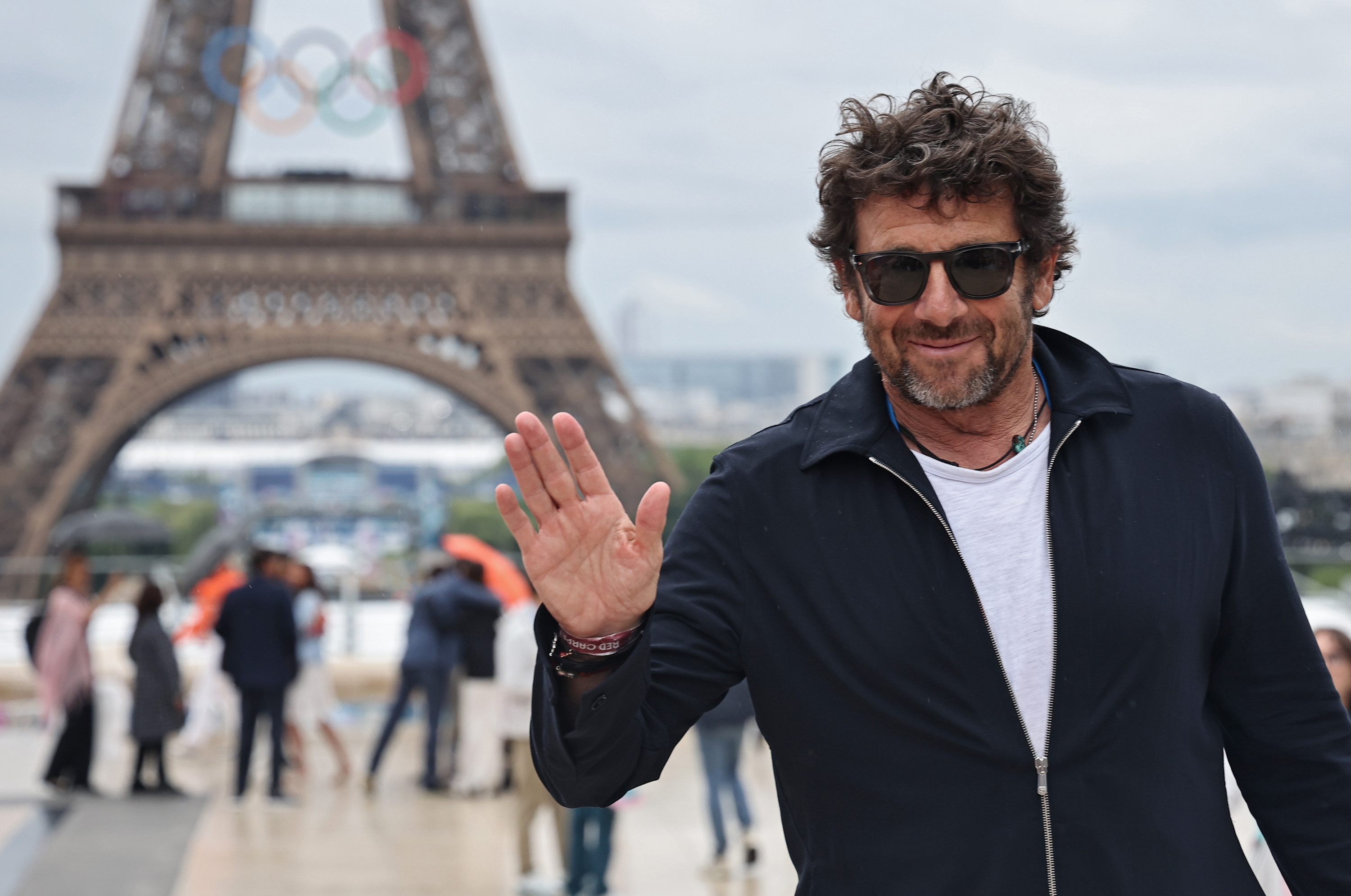 Patrick Bruel, Parisen, artxiboko irudi batean. CHRISTOPHE PETIT TESSON / POOL