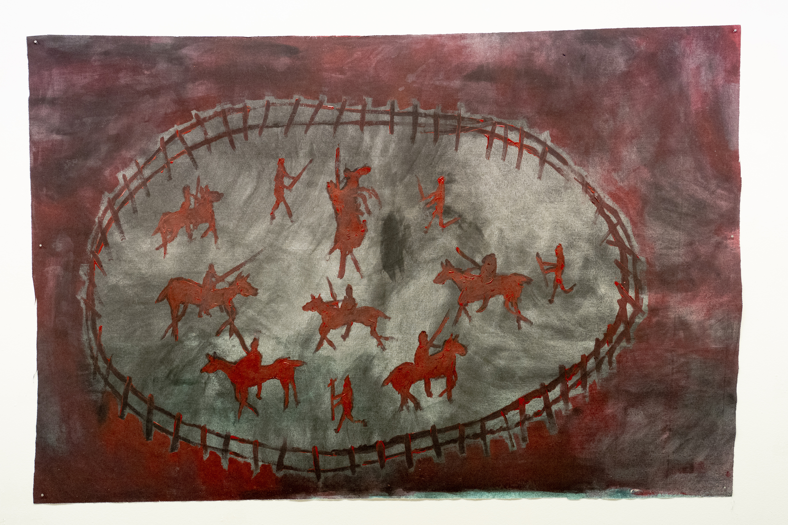 Nagore Txibite artistak 'Mirari bat egunean' erakusketa jarri du Iruñean. IÑIGO URIZ / FOKU