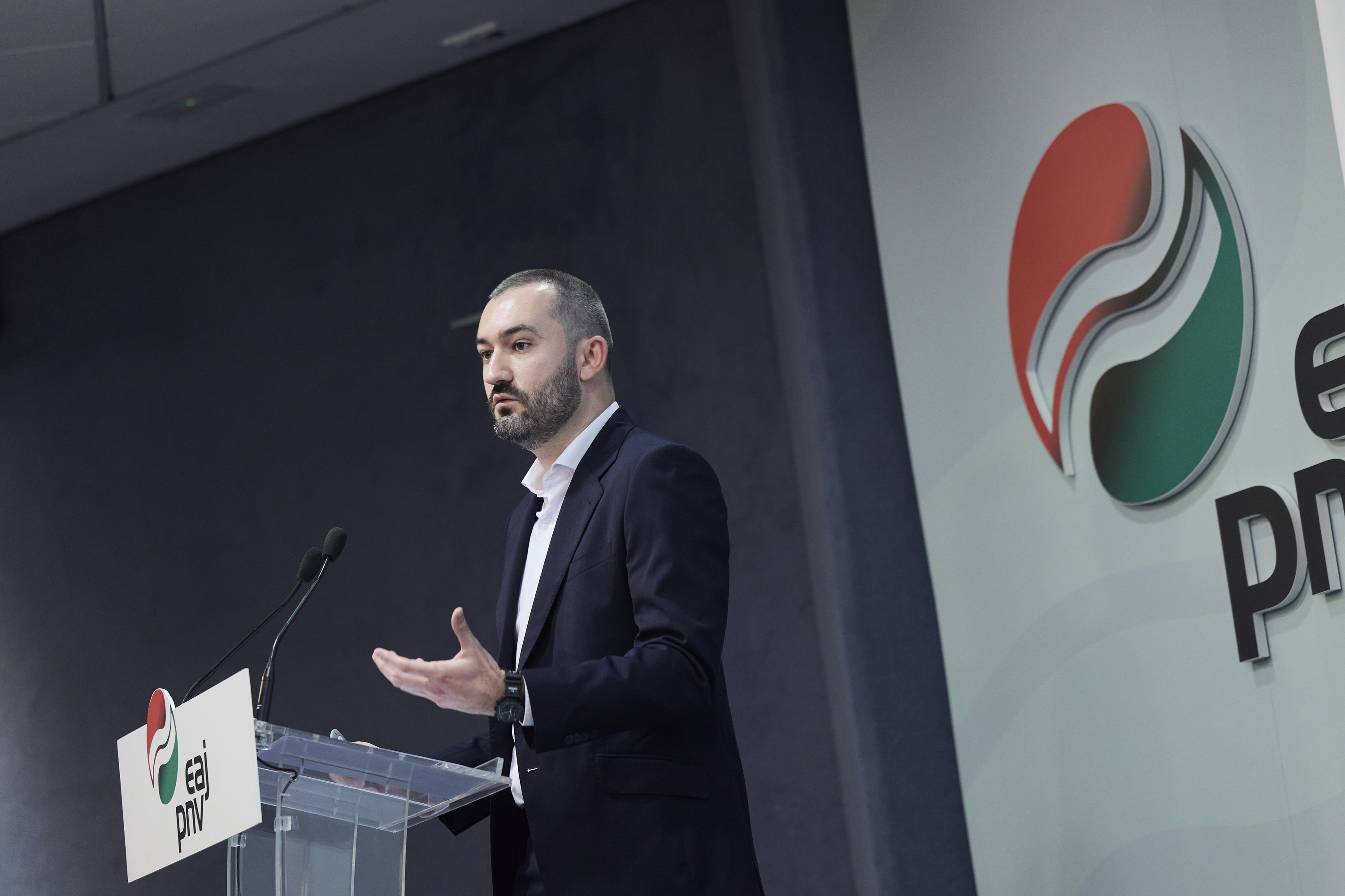 Mikel Hidalgo Bordegarai, artxiboko argazki baten. EAJ