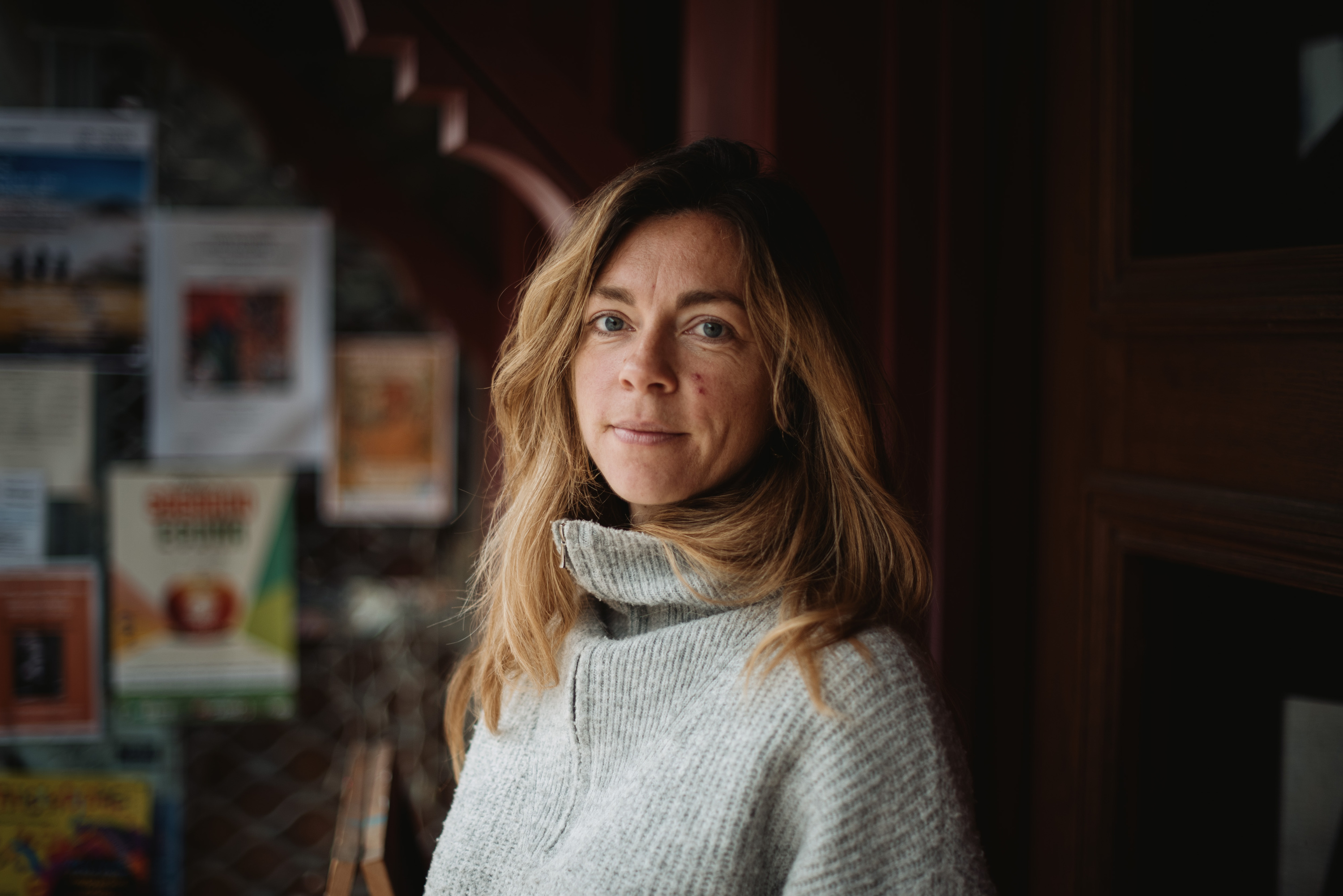 Lucie Francini, astelehenean, Hendaian. GUILLAUME FAUVEAU