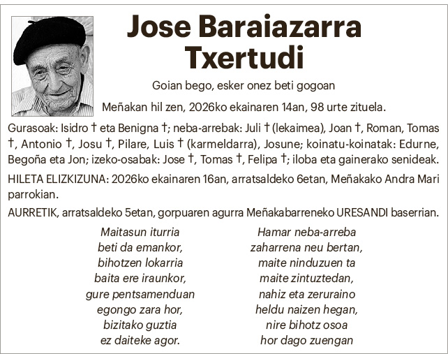 Jose Baraiazarra 2x2