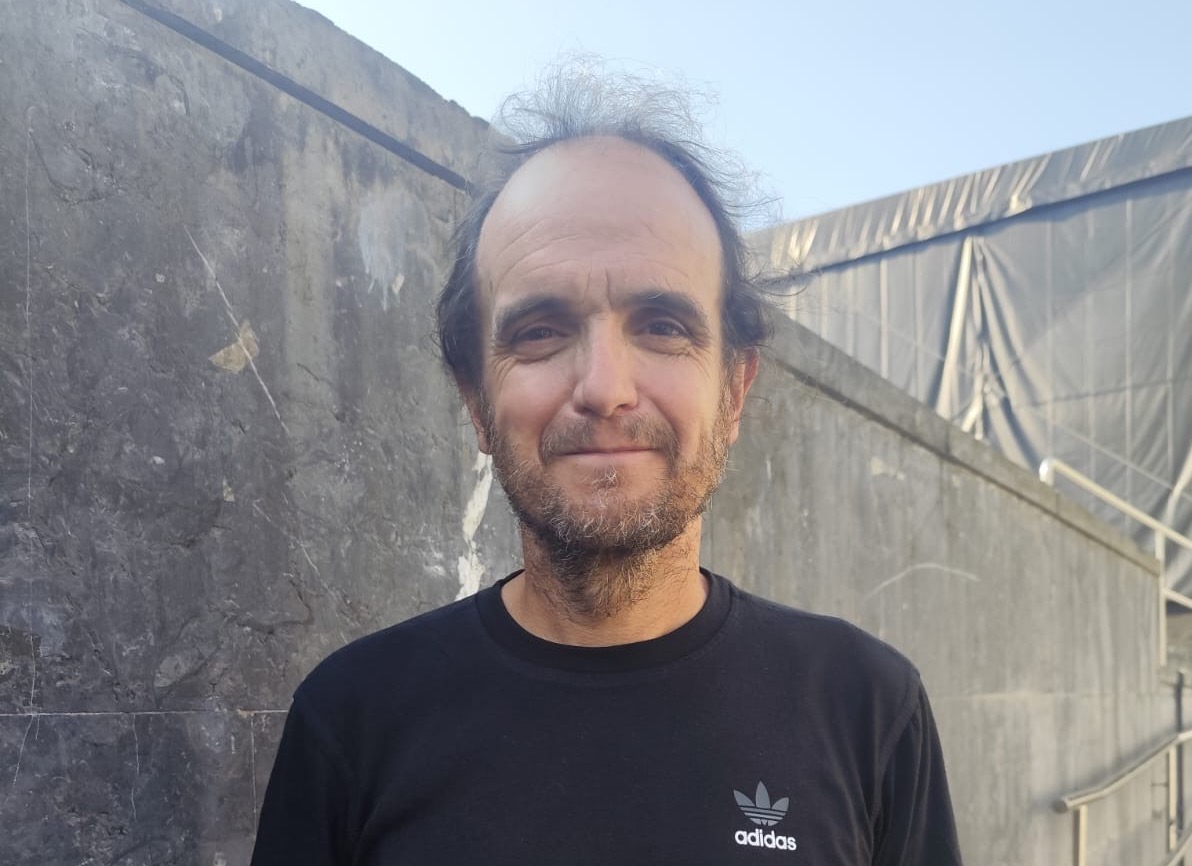 Andoni Etxezarreta arkitektoa eta Andoain Errespetatu herri plataformako kidea. ANDONI ETXEZARRETA