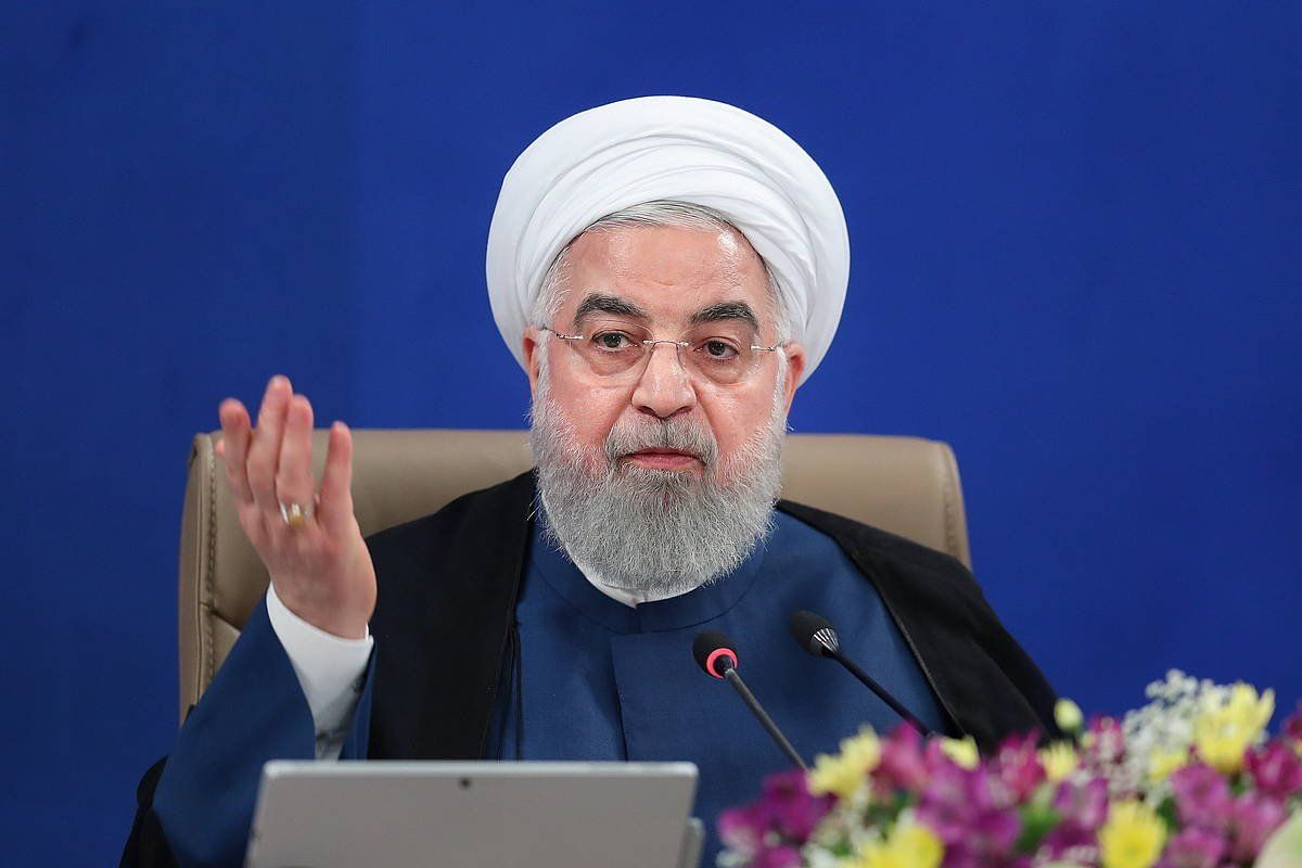 Hassan Rohani Irango presidentea, artxiboko irudi batean. EFE