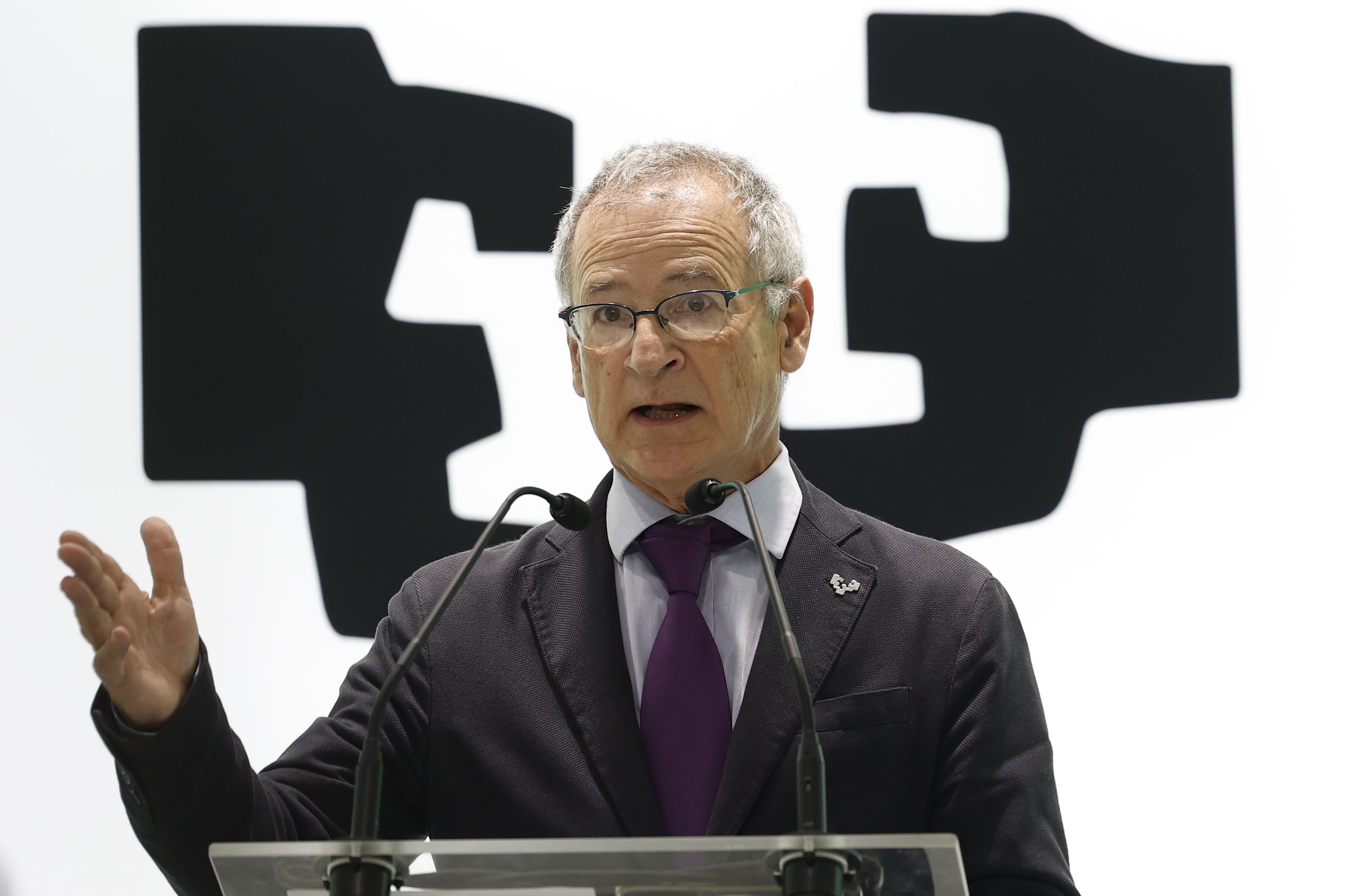 EHUko errektore Joxerramon Bengoetxea, Bilbon. MIGUEL TOÑA / EFE