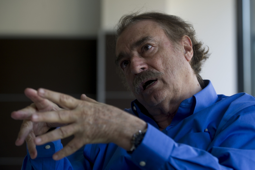 Ignacio Ramonet kazetaria, Arrasaten, 2014ko ekainaren 20an.