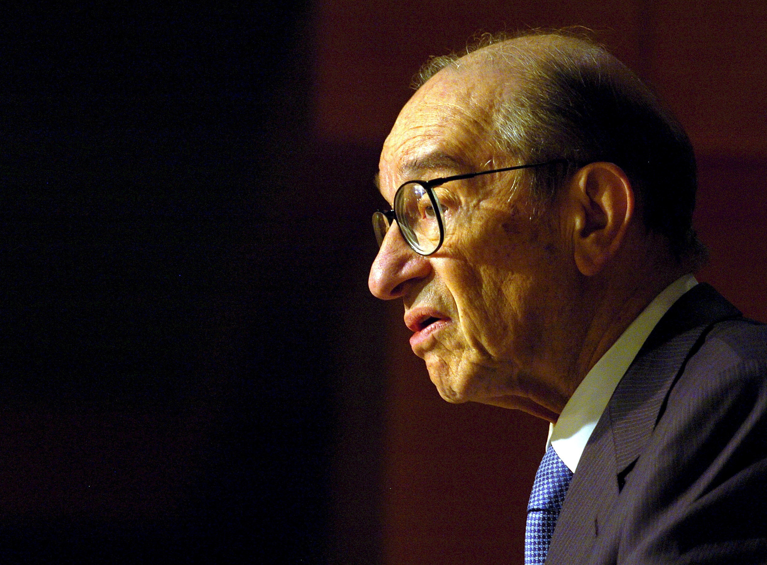 Alan Greenspan, artxiboko irudian. EFE Alan Greenspan, artxiboko irudian. EFE
