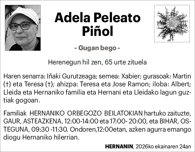Adela Peleato 2x2