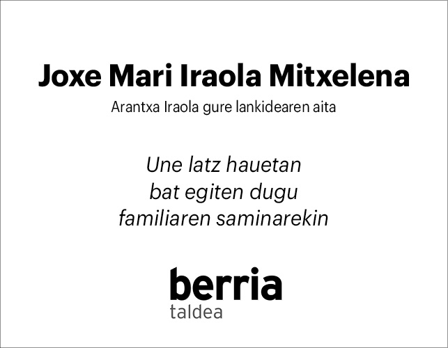 Joxe Mari Iraola (BERRIA taldea) 2x2