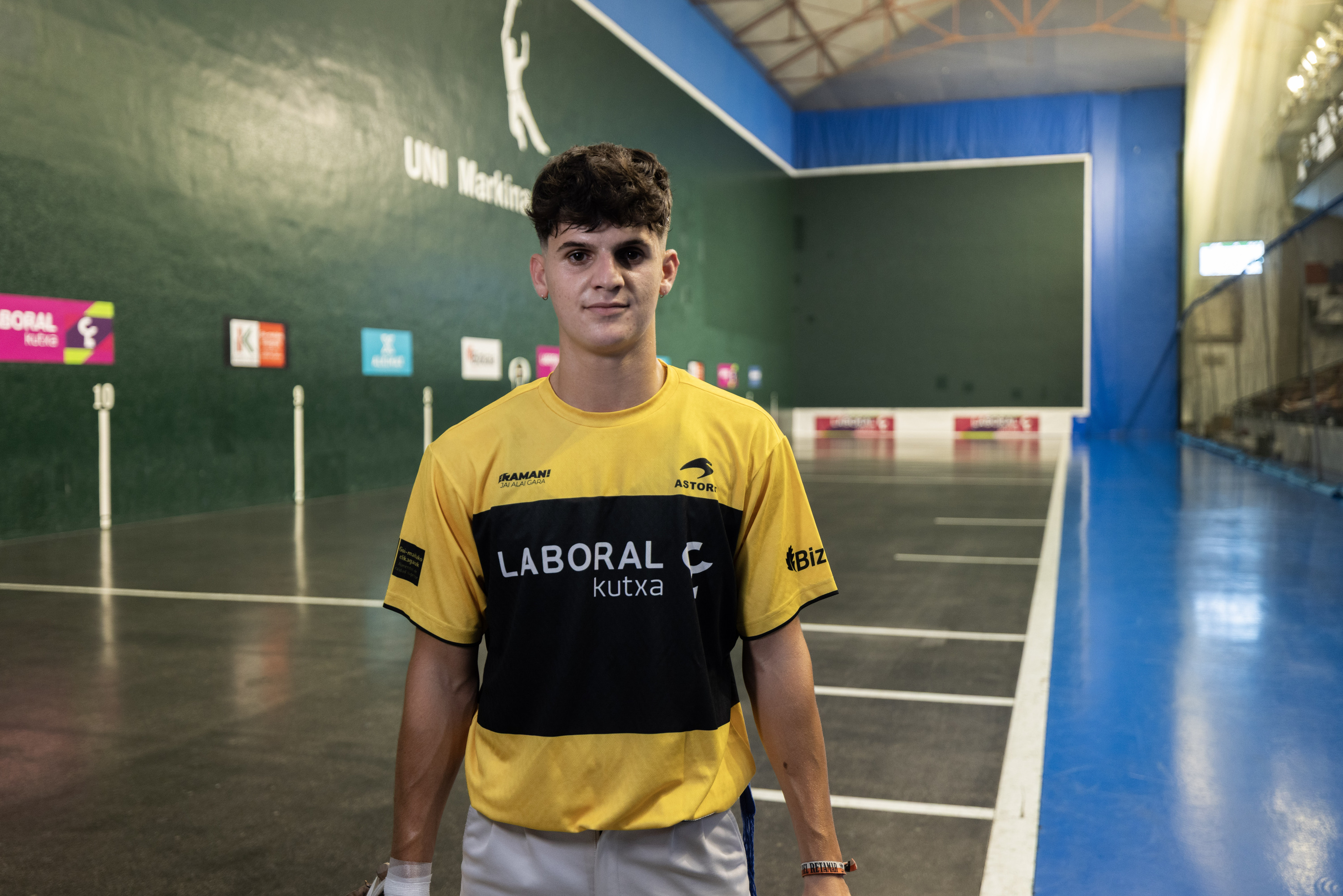 Javier Urrutia. ERAMAN JAI ALAI