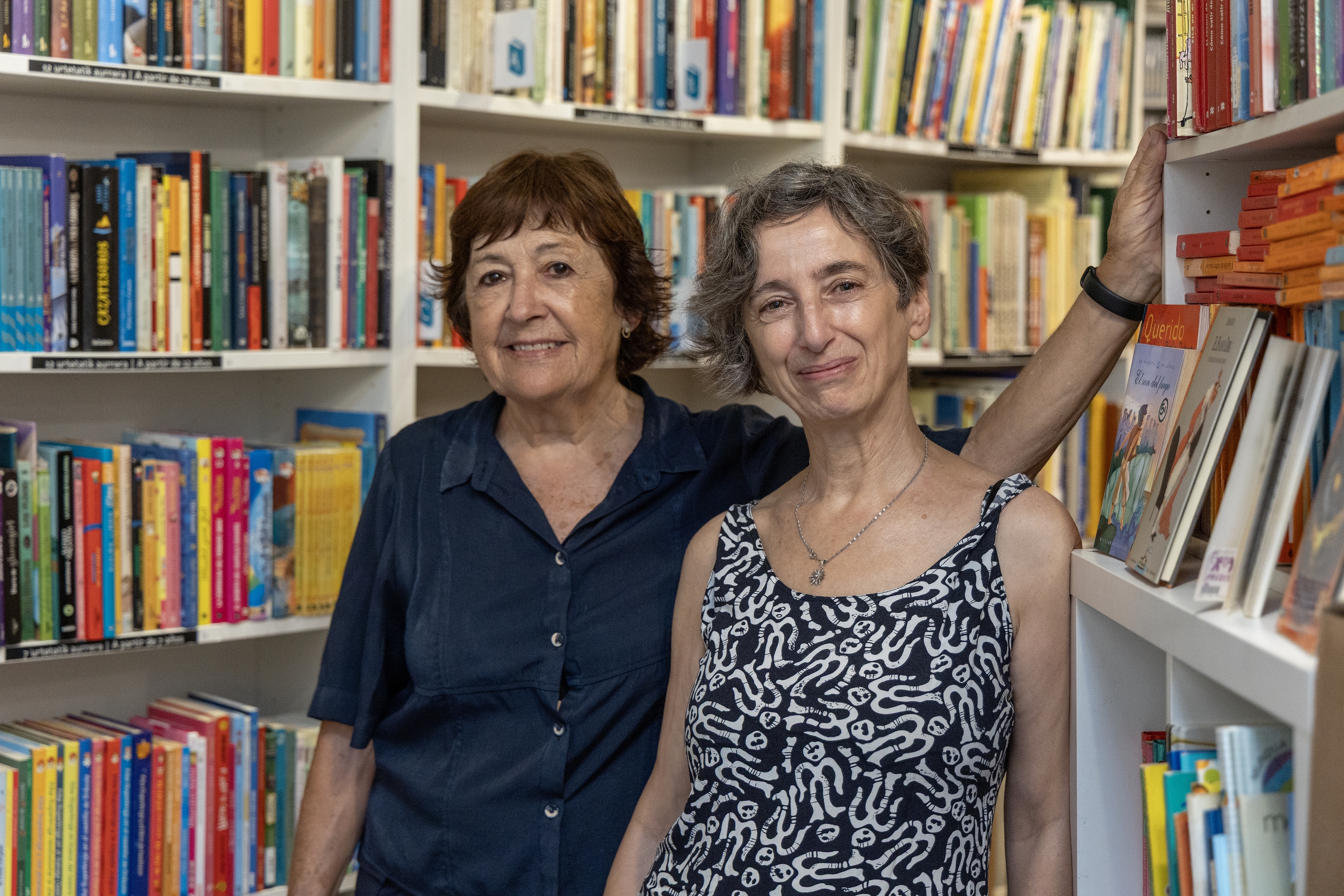 Carmen Diez Mintegi eta Beatriz Moral Ledesma. MAIALEN ANDRES / FOKU