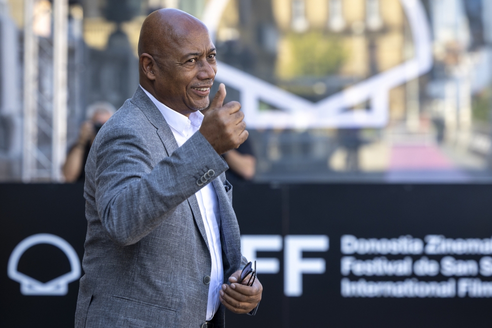 Raoul Peck Haitiko zinemagilea 2025eko Donostiako Zinemaldian. Raoul Peck Haitiko zinemagilea 2025eko Donostiako Zinemaldian.
