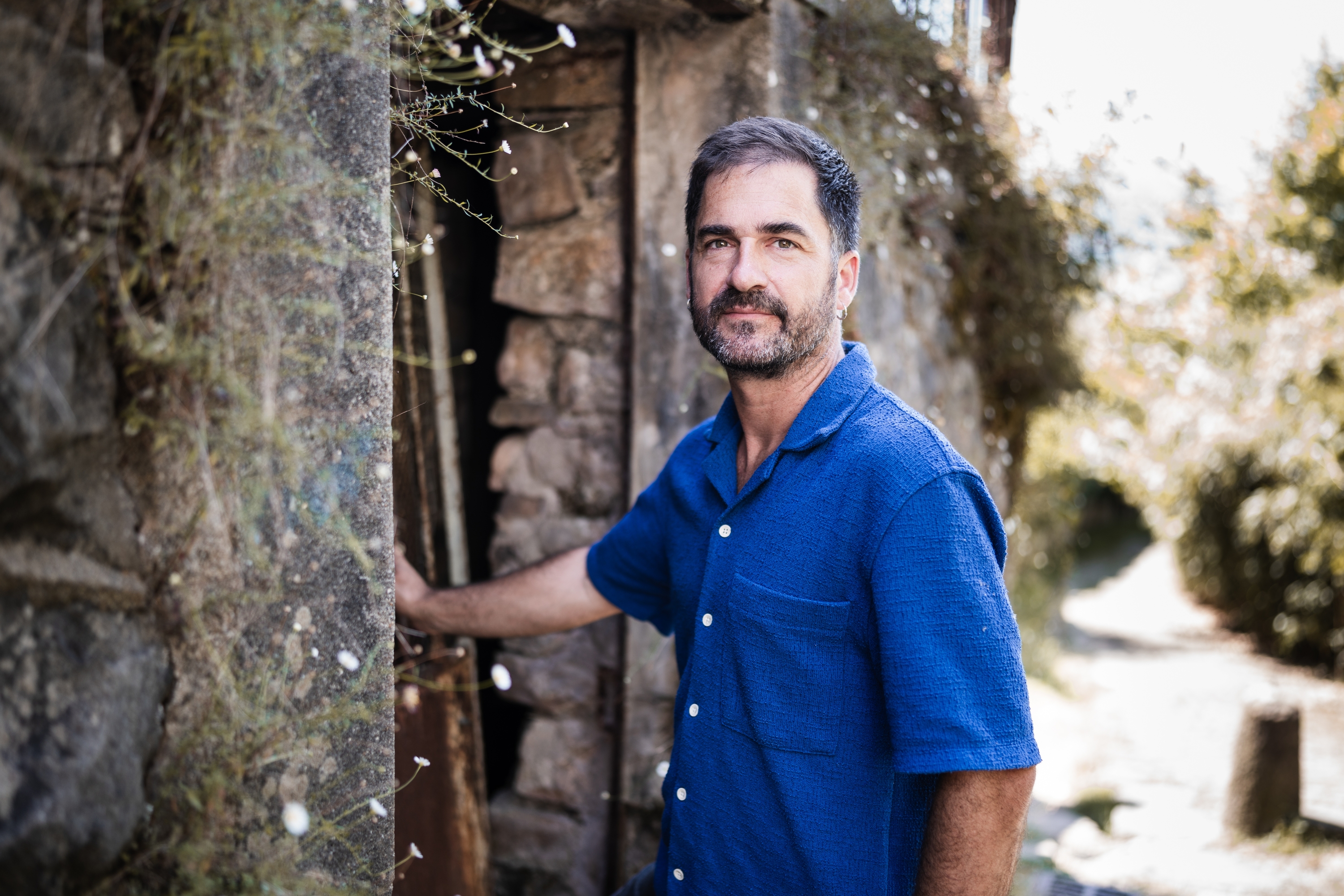 Joanes Garcia Basurko, Saran, ekainean. NAHIA GARAT