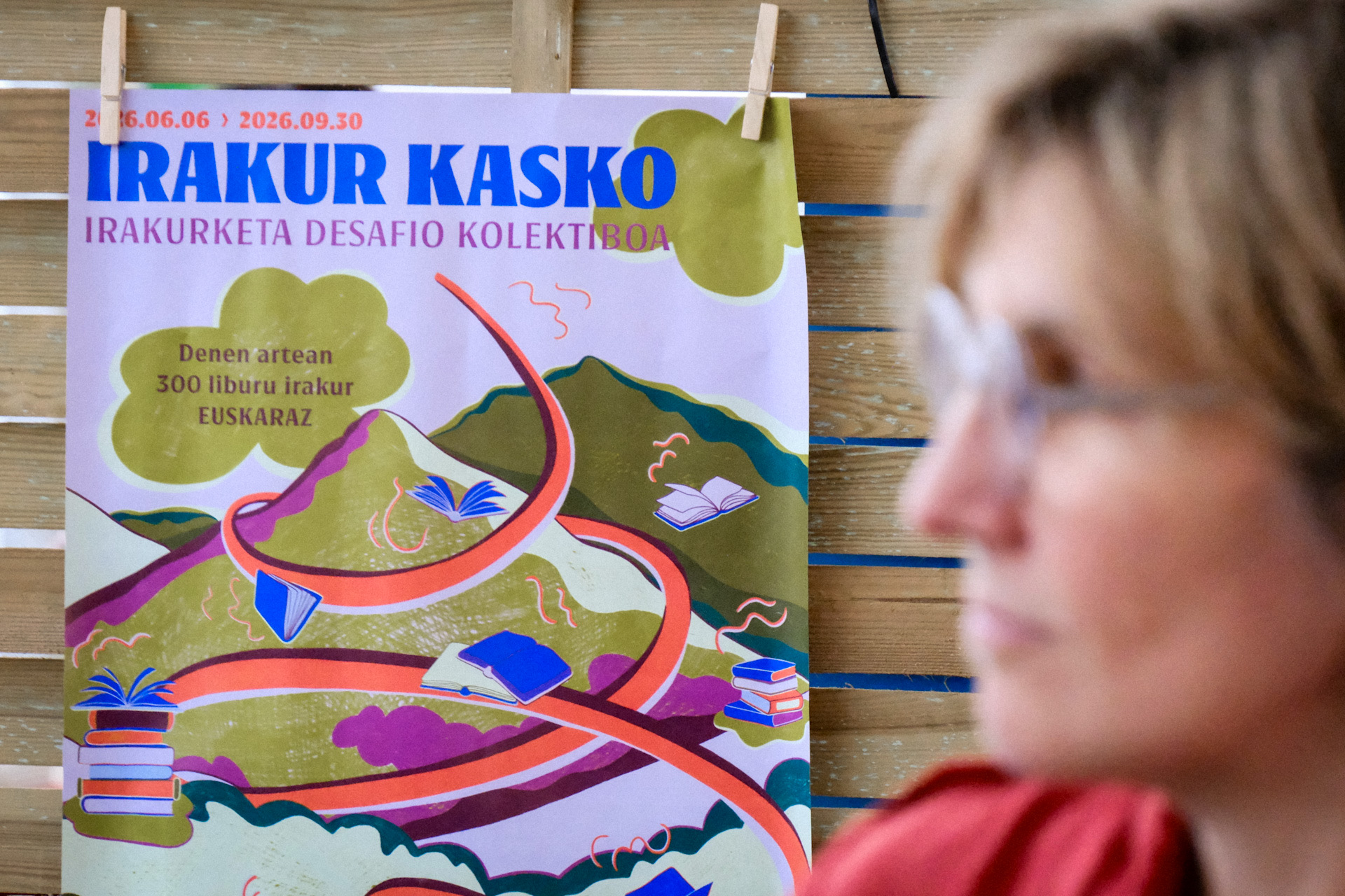 Irakur Kasko proiektuaren kartela. LORENTXA SARAGUETA