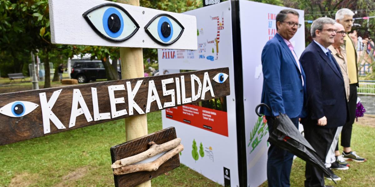 Bilboko Kalealdiaren instalazioetara bisita. MIKEL MARTINEZ DE TRESPUENTES / FOKU