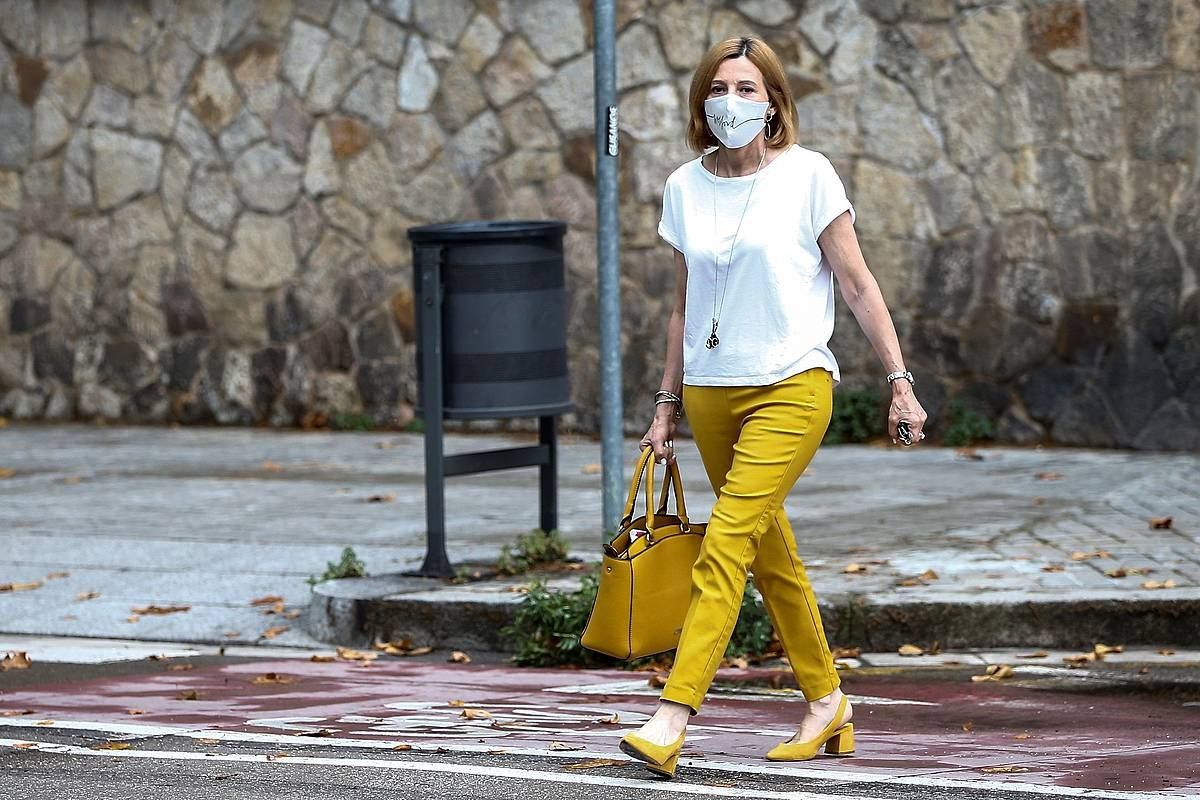 Carme Forcadell Kataluniako Parlamentuko presidente ohia. QUIQUE GARCIA / EFE
