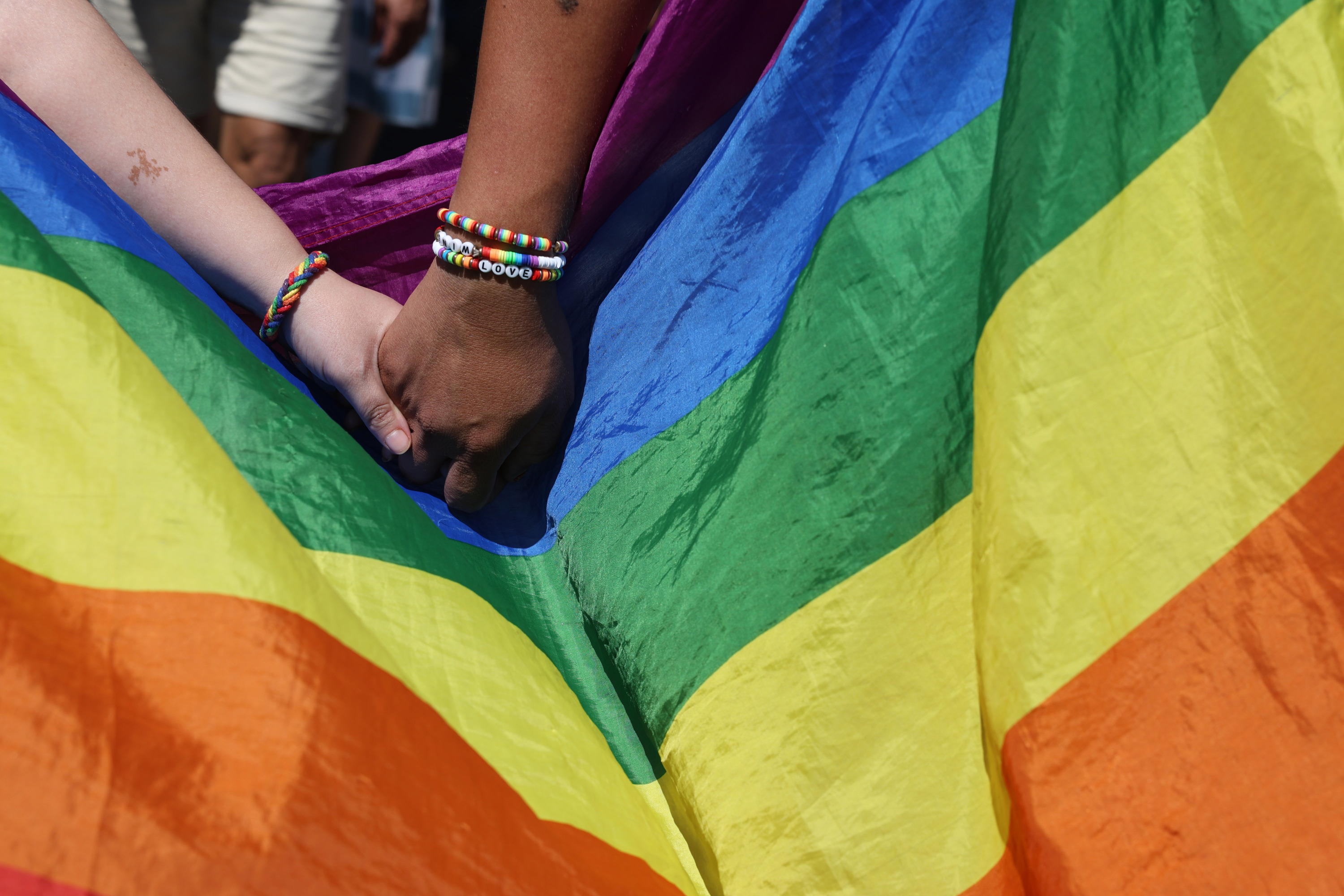 LGTBI Komunitatearen Nazioarteko Eguneko manifestazioa, Bilbon, iazko ekainaren 28an. OSKAR MATXIN EDESA / FOKU