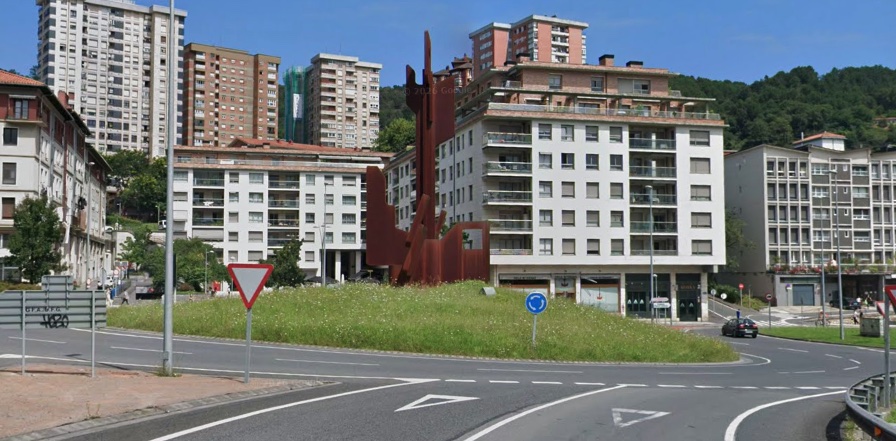 Donostiako Gomistegiko biribilgunea. BERRIA