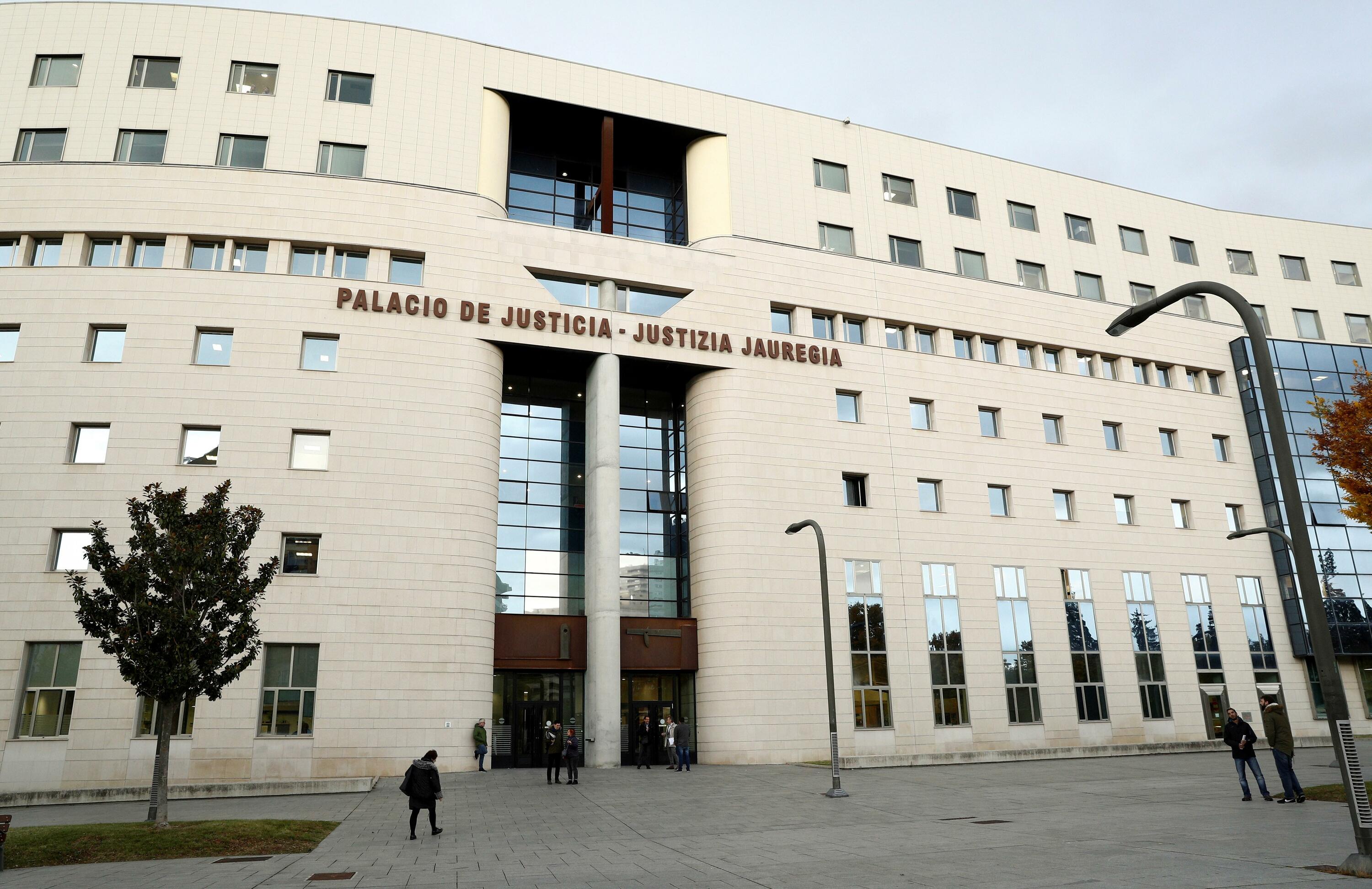 Nafarroako Justizia jauregia, artxiboko irudi batean. VILLAR LOPEZ / EFE