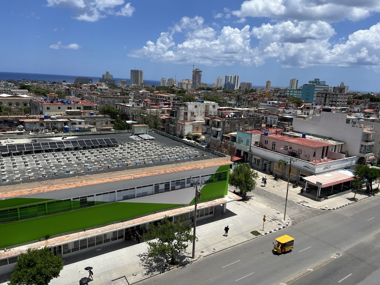 Habana hiriburuari ICAICen eraikinetik egindako argazki bat. ANDER FADDA