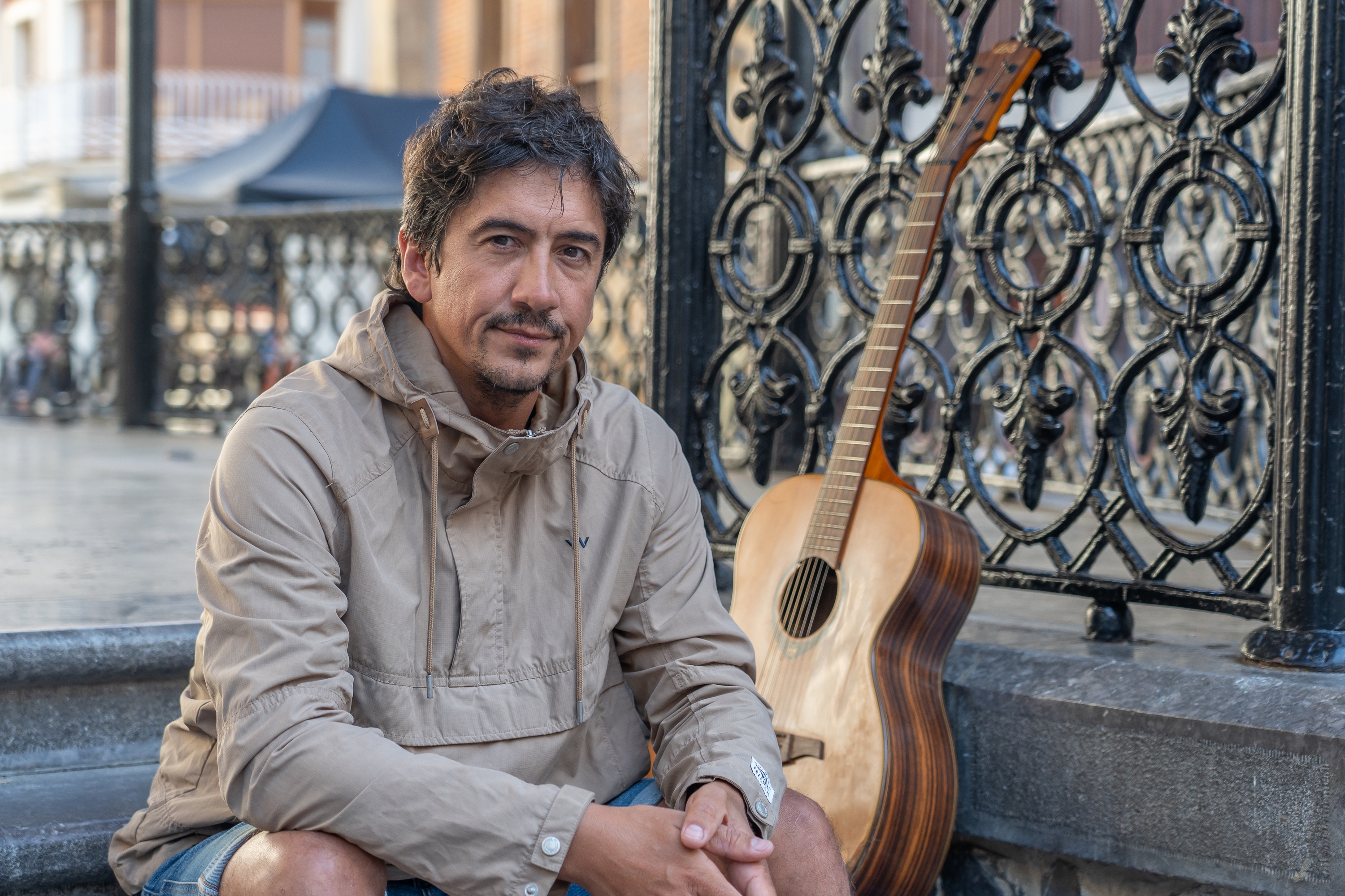 Jurgi Ekiza musikaria. ANDONI CANELLADA / FOKU
