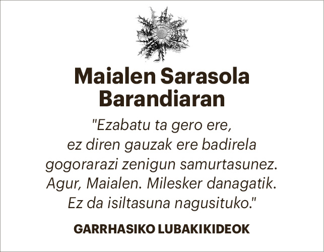 MAIALEN SARASOLA BARANDIARAN 2x2