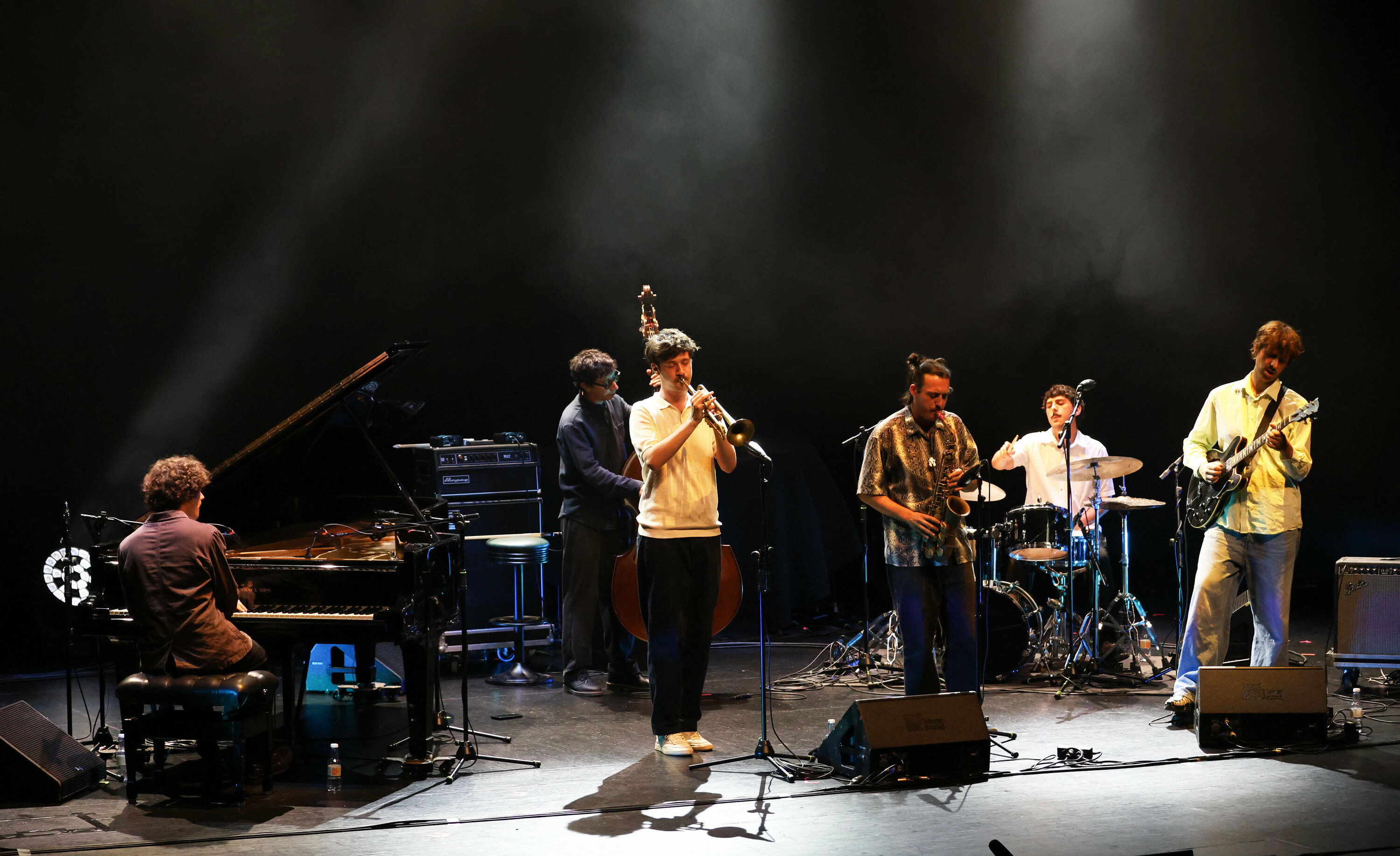 Lurium taldea, aurtengo Getxoko Jazzaldian. PANKRA NIETO / GETXOKO JAZZALDIA