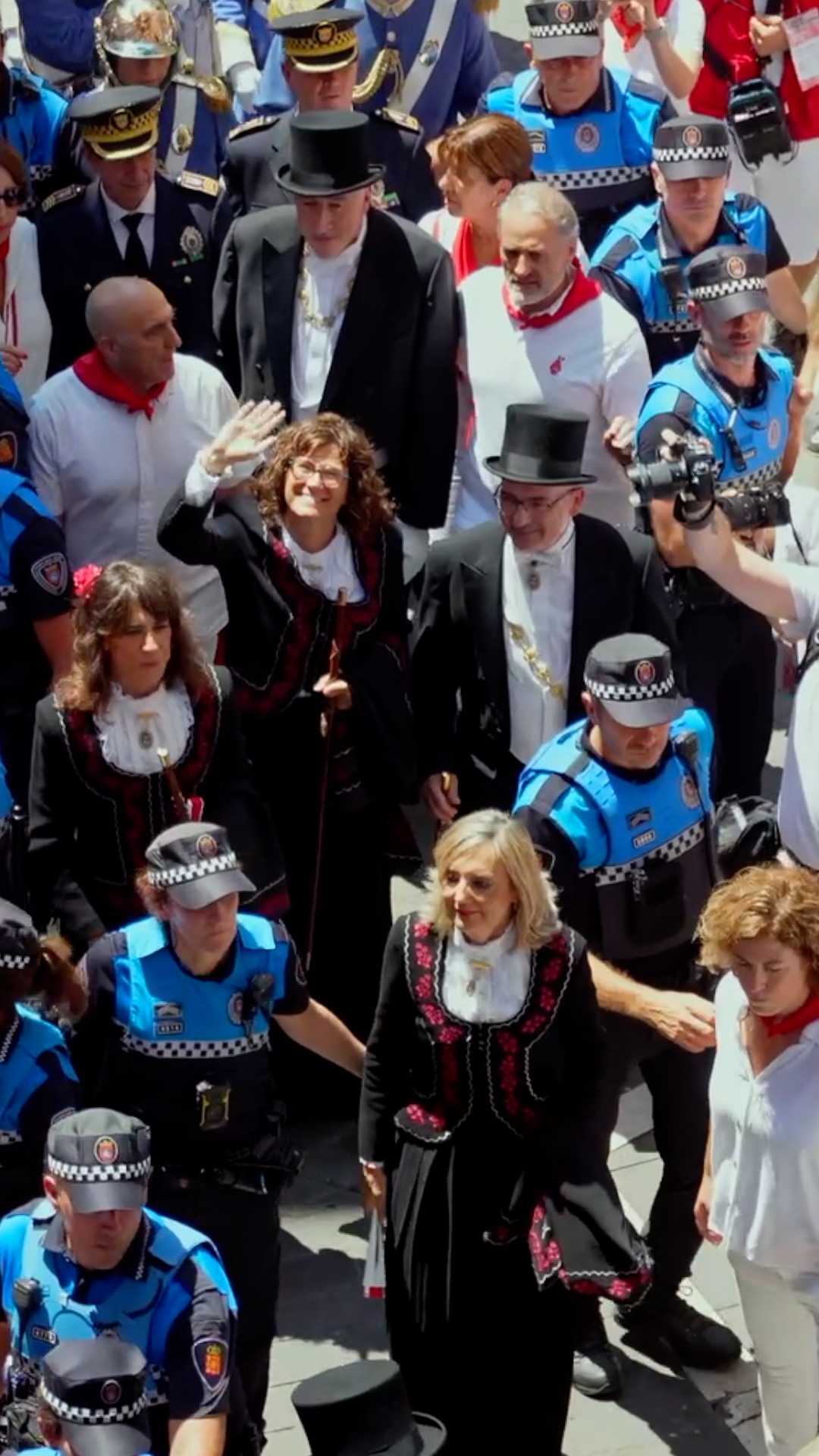 San Fermin eguneko prozesioa