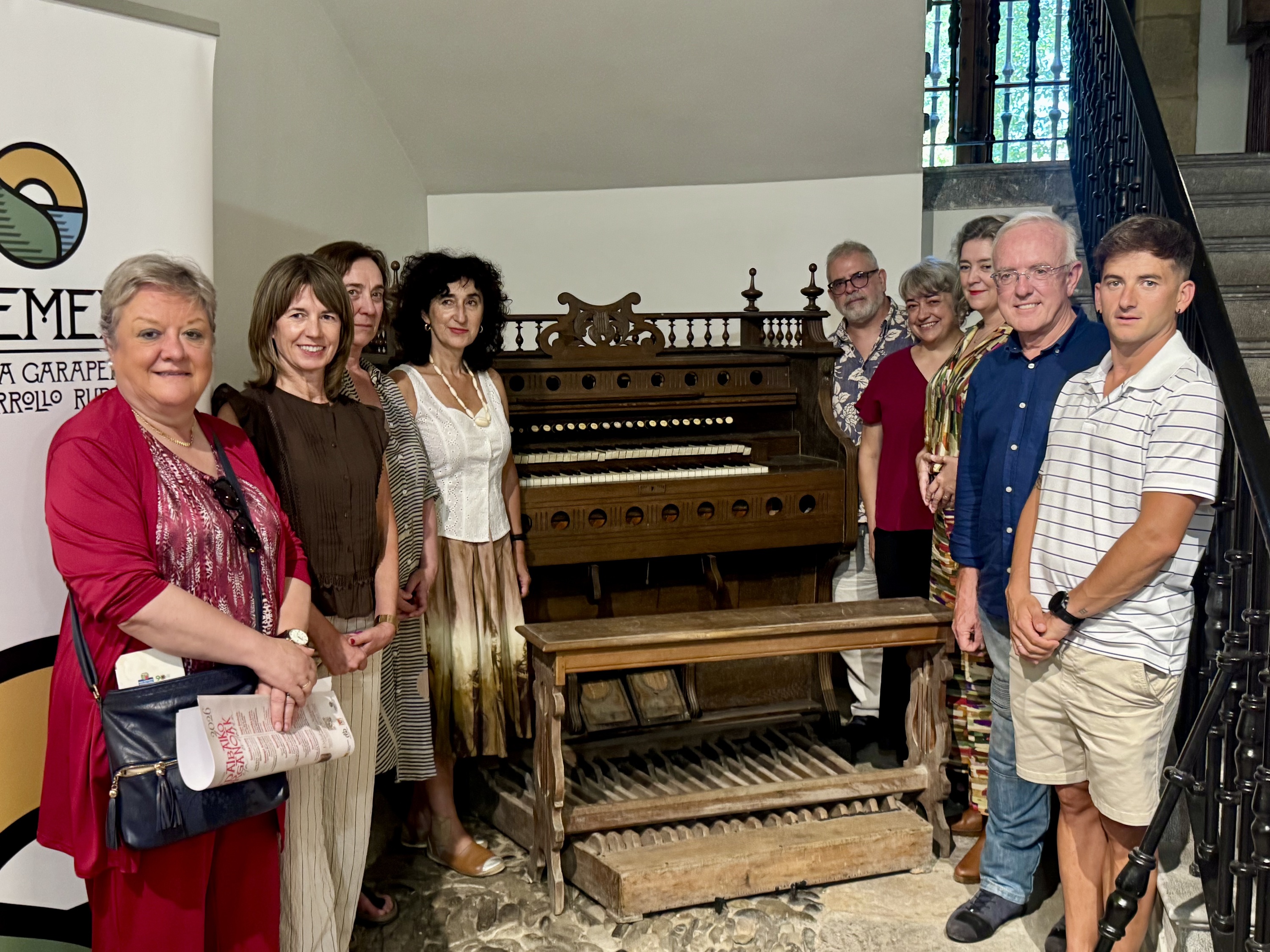 Urdaibaiko Organoak jaialdiaren aurkezpena, asteartean, Gernika-Lumon. URDAIBAIKO ORGANOAK UTZITAKOA