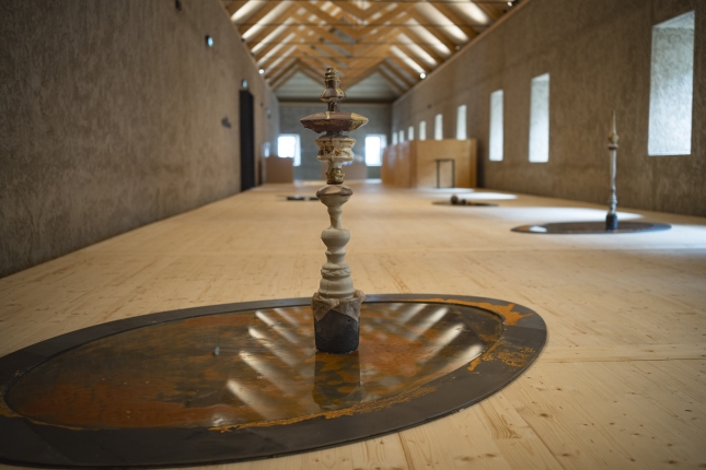 «Uhinak» erakusketa, Bilboko Euskal Museoan. ARITZ LOIOLA / FOKU «Uhinak» erakusketa, Bilboko Euskal Museoan. ARITZ LOIOLA / FOKU