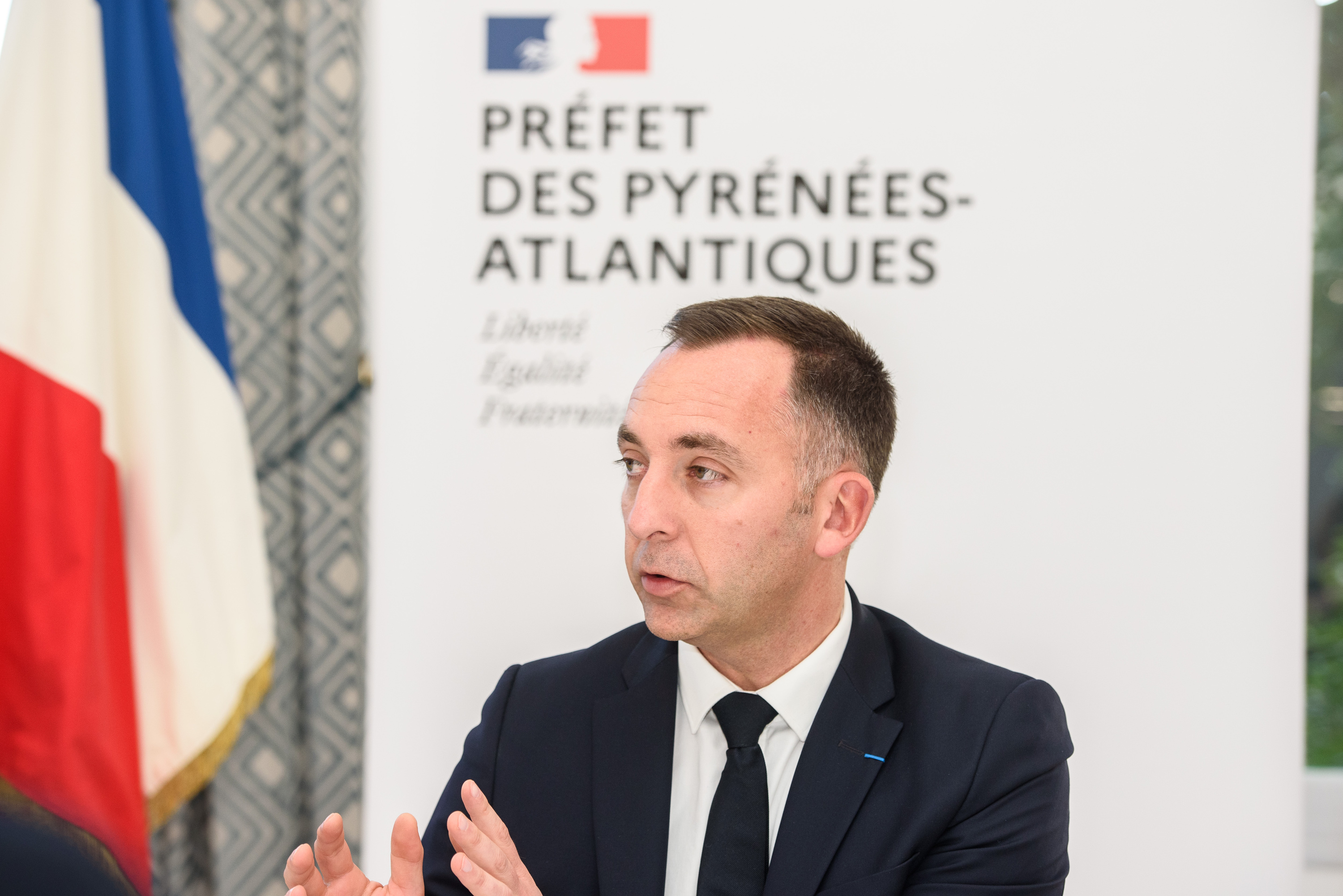Jean Marie Girier, artxiboko irudi batean. GUILLAUME FAUVEAU