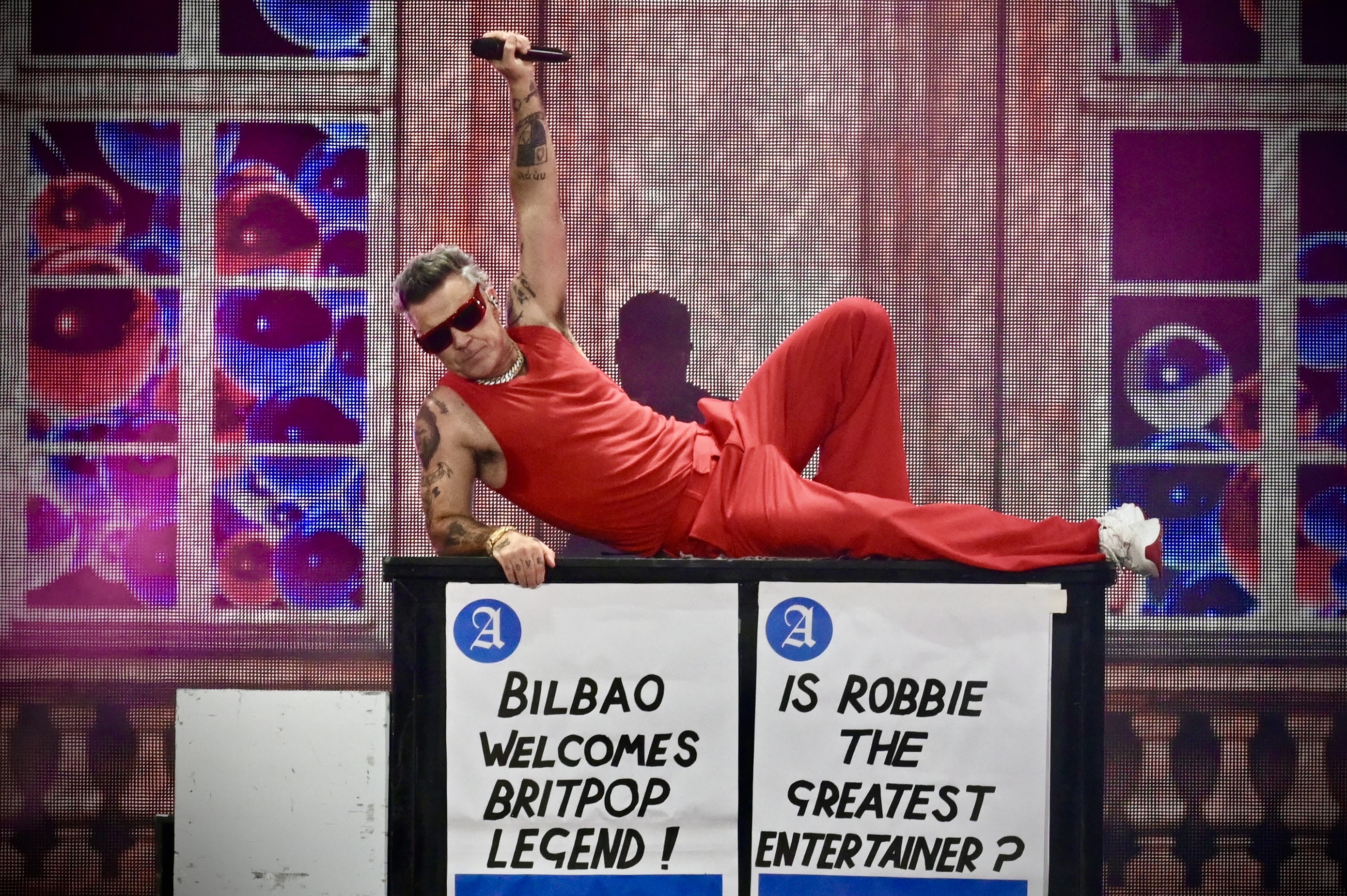Robbie Williams, Kobeteamendin. MIKEL MARTINEZ DE TRESPUENTES / FOKU
