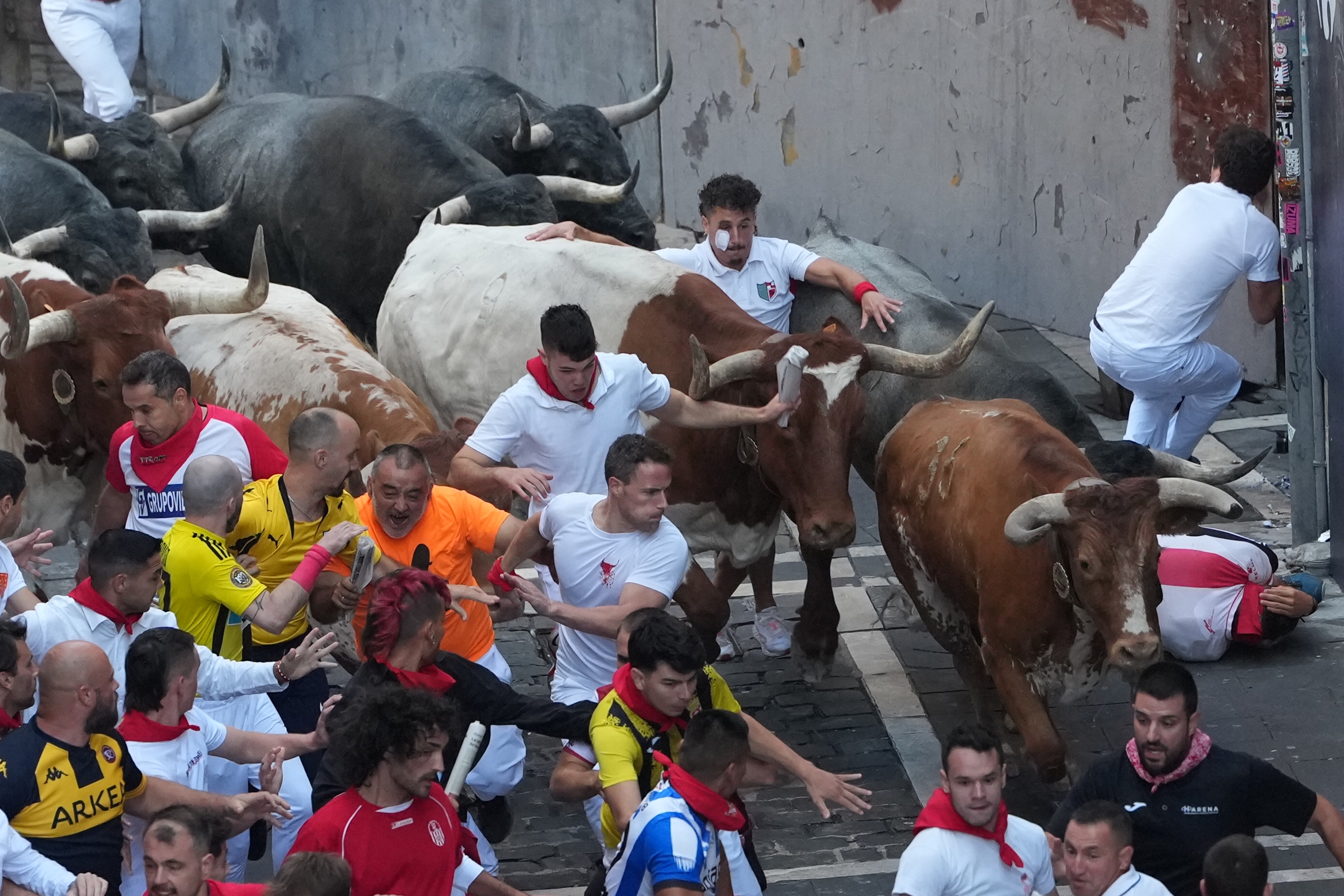 (ID_16273512) ESPAÑA SANFERMINES ENCIERRO