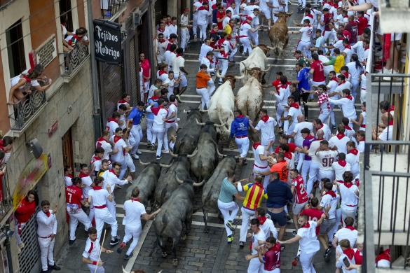 Sanferminak 2026: larunbateko entzierroa Sanferminak 2026: larunbateko entzierroa