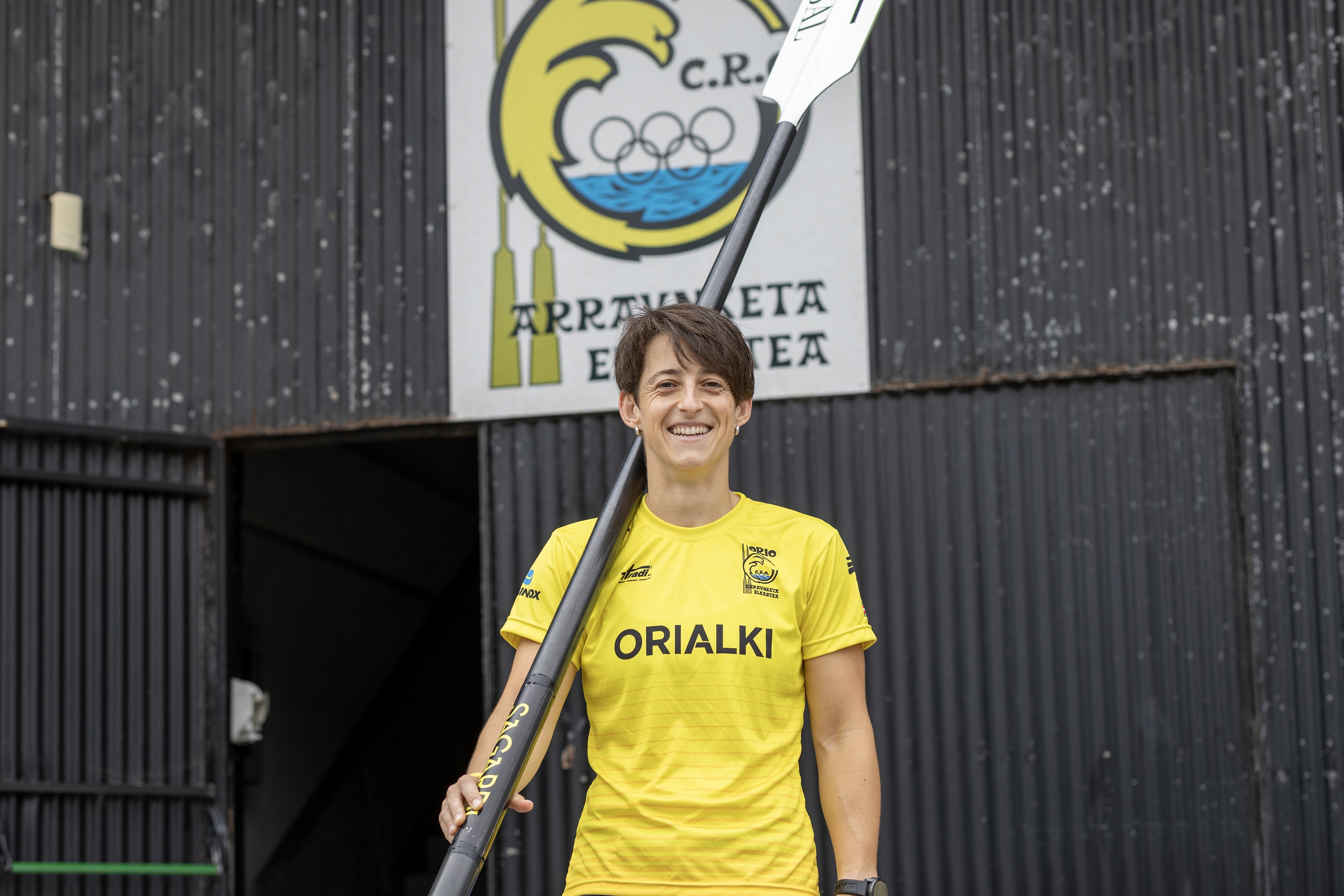 Itziar Olasagasti, Orioko arraunlaria. MAIALEN ANDRES / FOKU