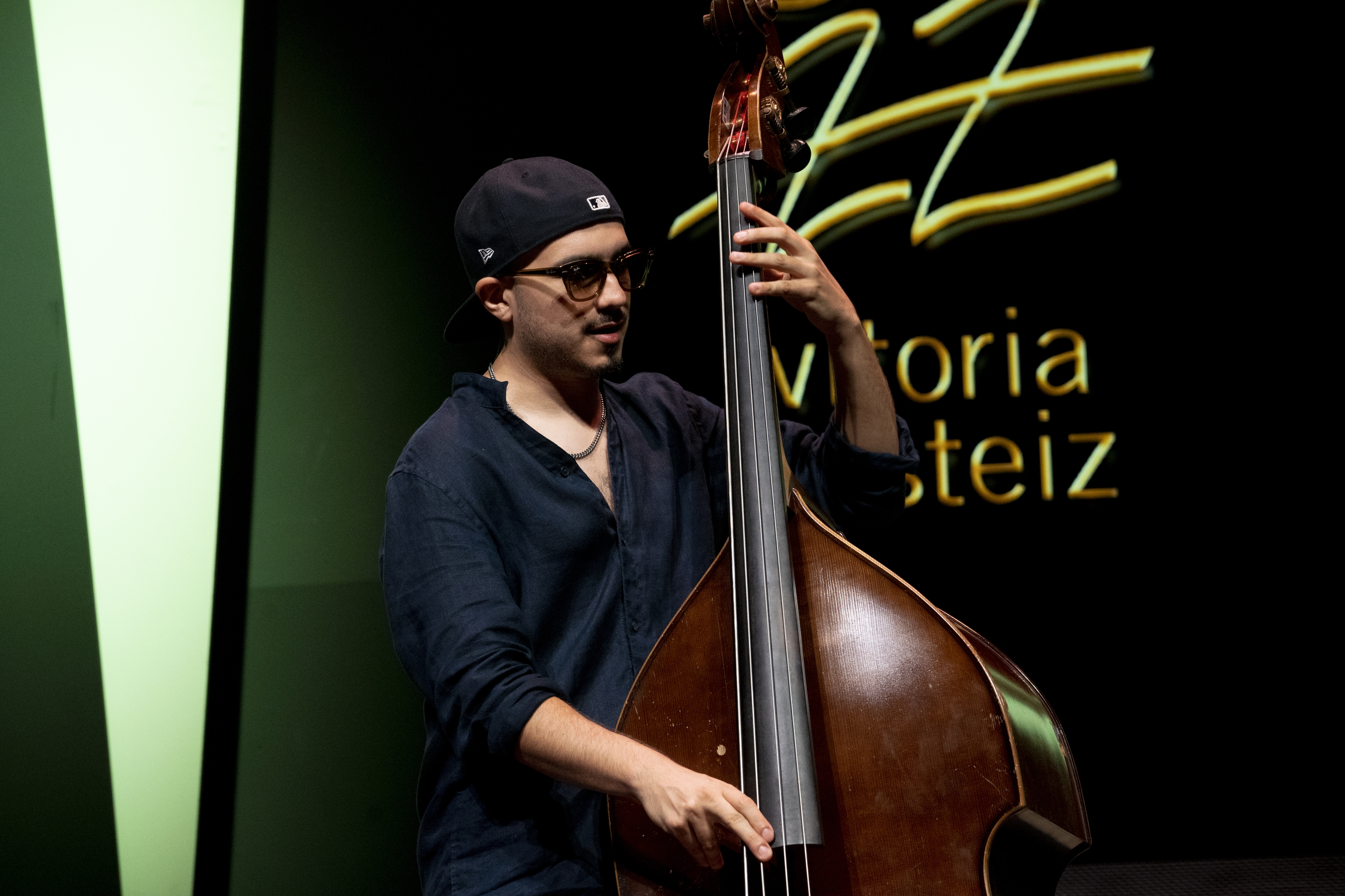 The New Jazz Underground taldearen kontzertua, atzo, Gasteizen. RAUL BOGAJO / FOKU