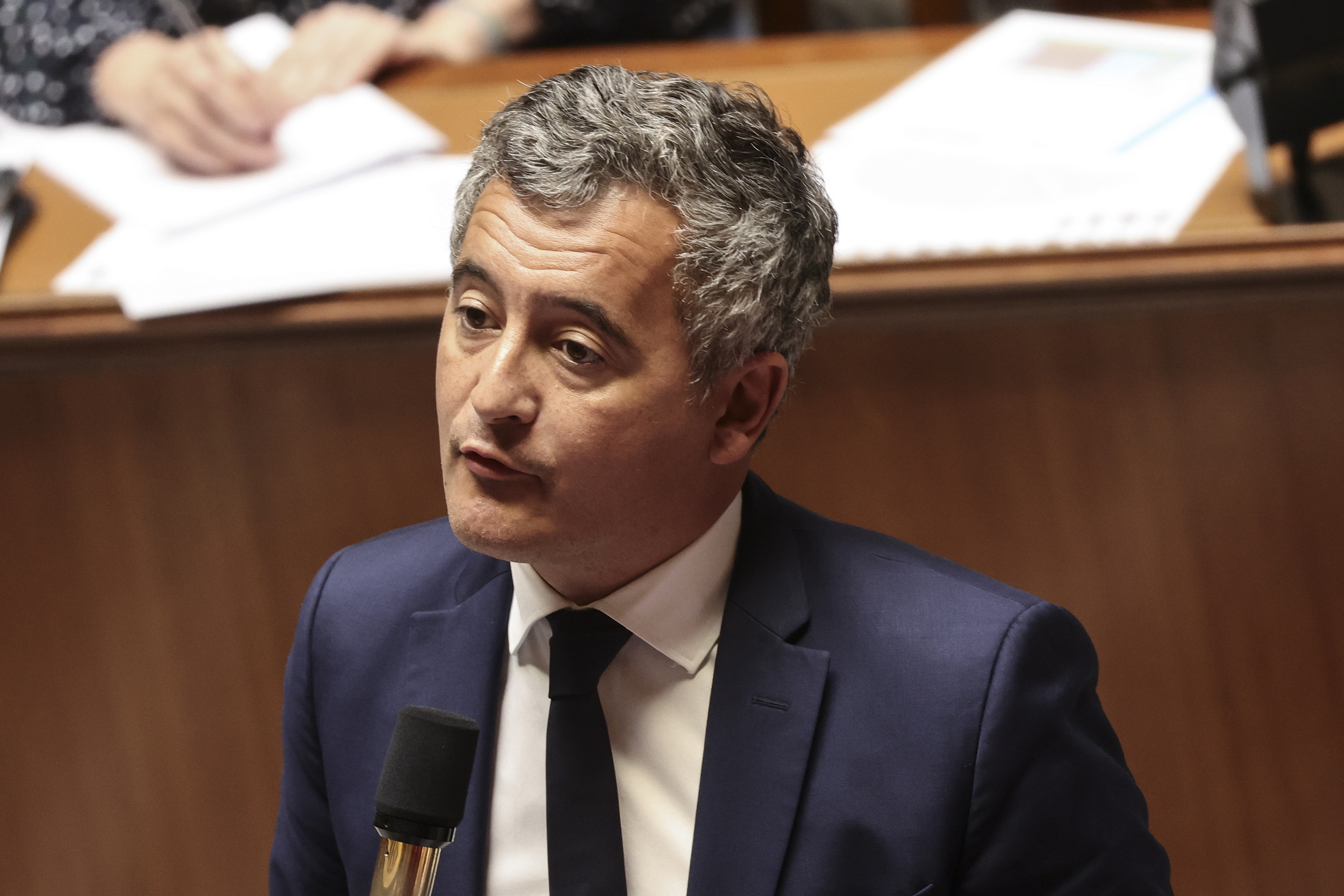 Gerald Darmanin Frantziako Justizia ministroa, artxiboko irudi batean. TERESA SUAREZ / EFE