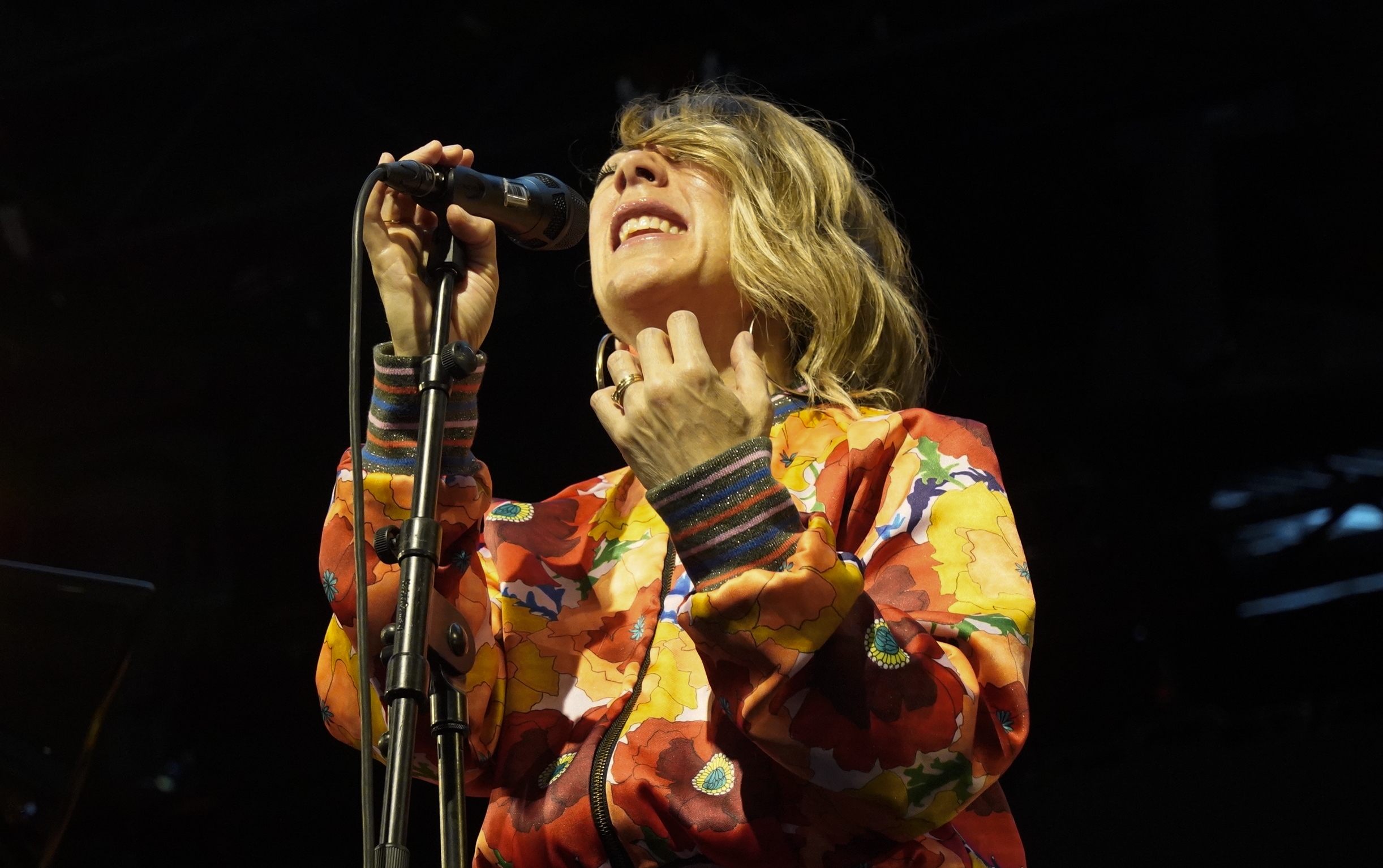 Gretchen Parlatoren kontzertua, atzo, Gasteizen. RAUL BOGAJO / FOKU