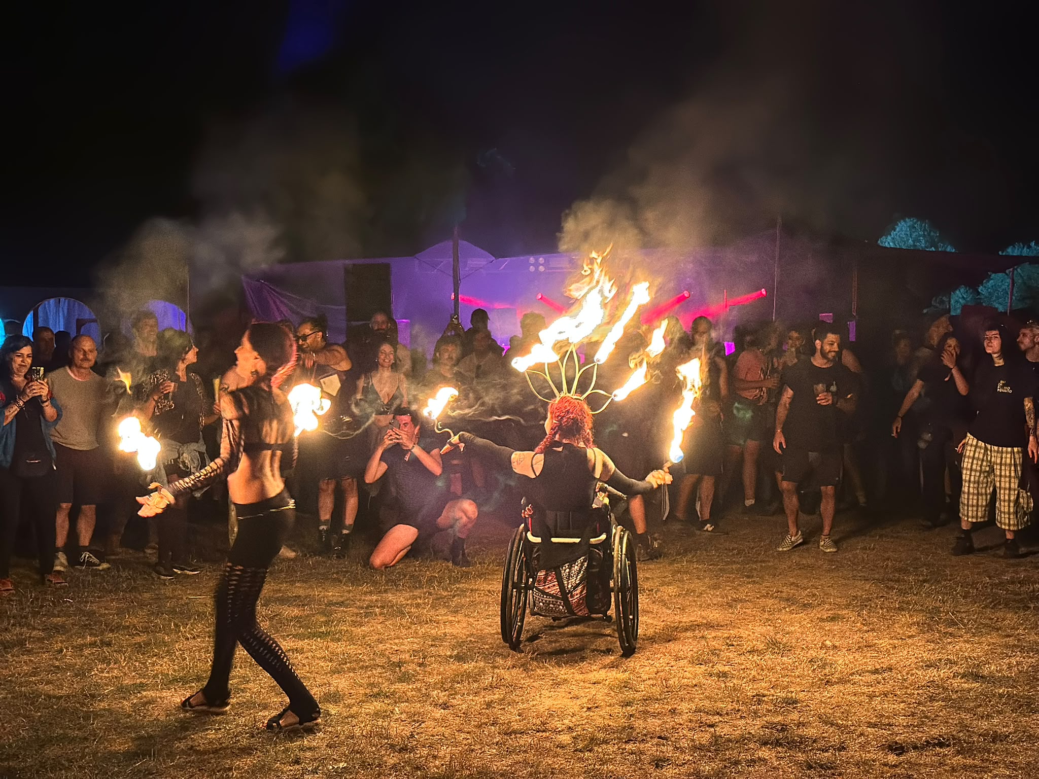Harrikada festibaleko ikuskizunetako baten irudi bat. OLI ARTOLA APEZTEGIA Harrikada festibaleko ikuskizunetako baten irudi bat. OLI ARTOLA APEZTEGIA