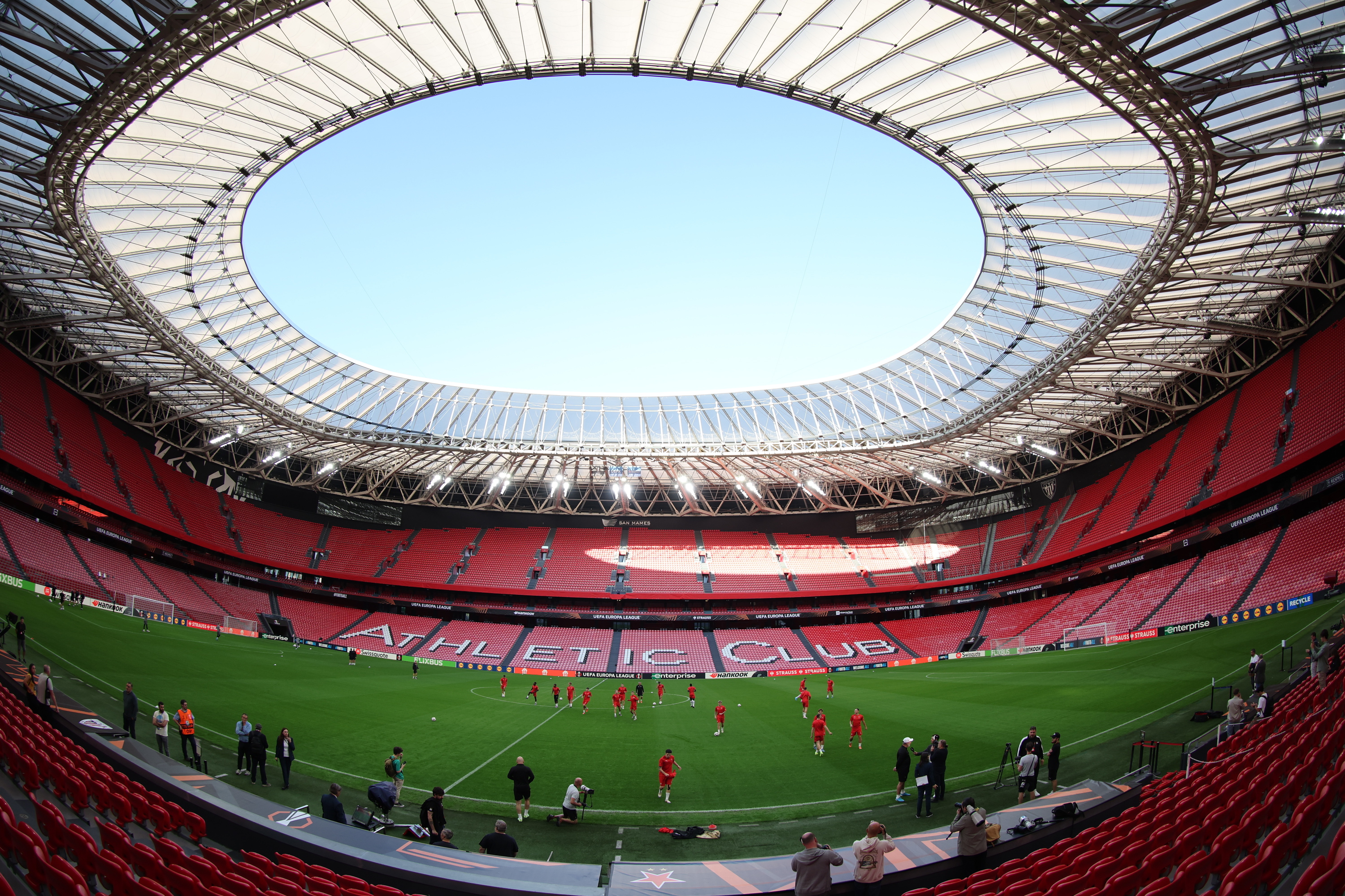 San Mames estadioa, artxiboko irudi batean. LUIS TEJIDO / EFE