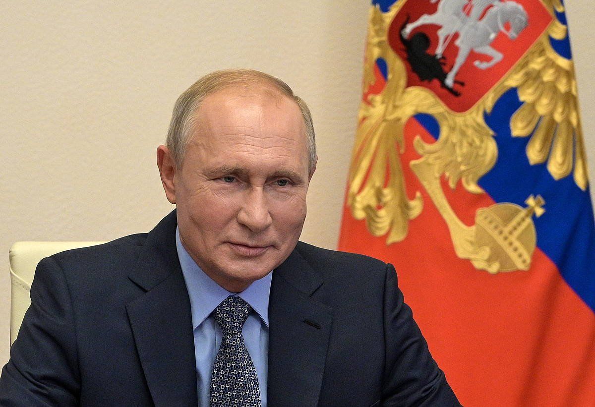 Vladimir Putin, Errusiako presidentea, artxiboko irudi batean. ALEXEI DRUZHININ / KREMLIN POOL / EFE