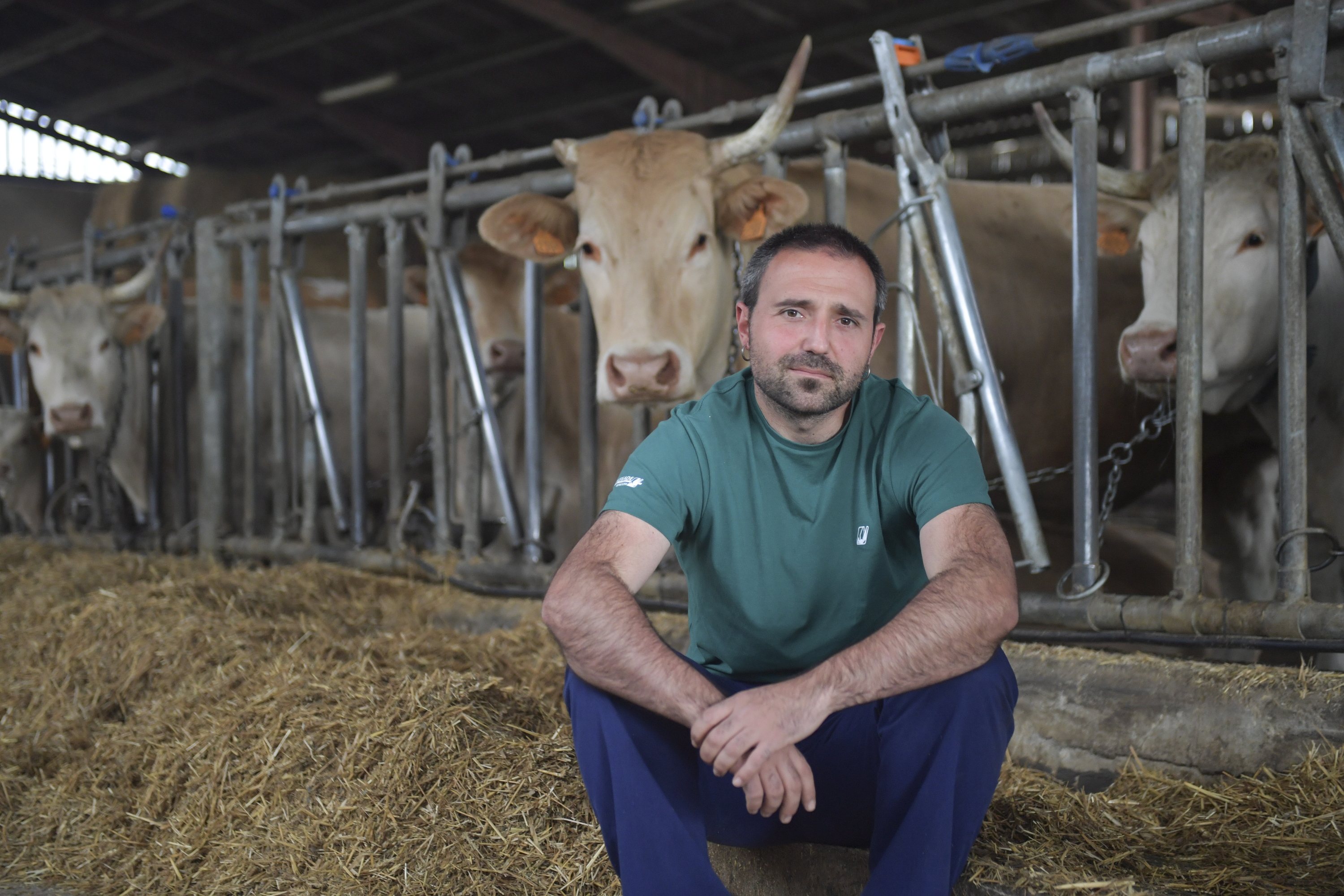 Garikoitz Nazabal Gipuzkoako EHNEko lehendakaria, artxiboko argazki batean. IDOIA ZABALETA / FOKU