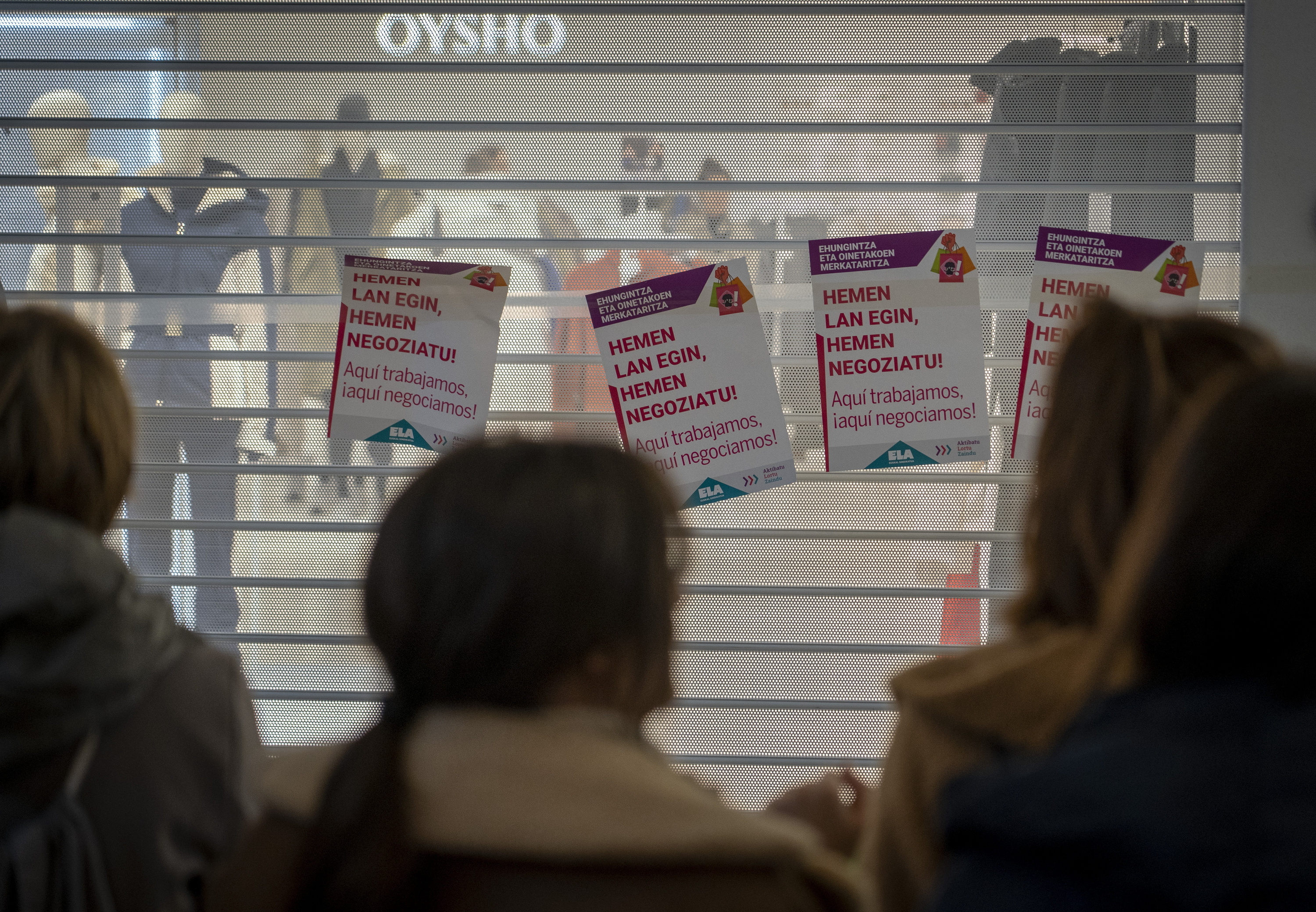 Sektoreko langileen protesta bat, Donostian. GORKA RUBIO / FOKU