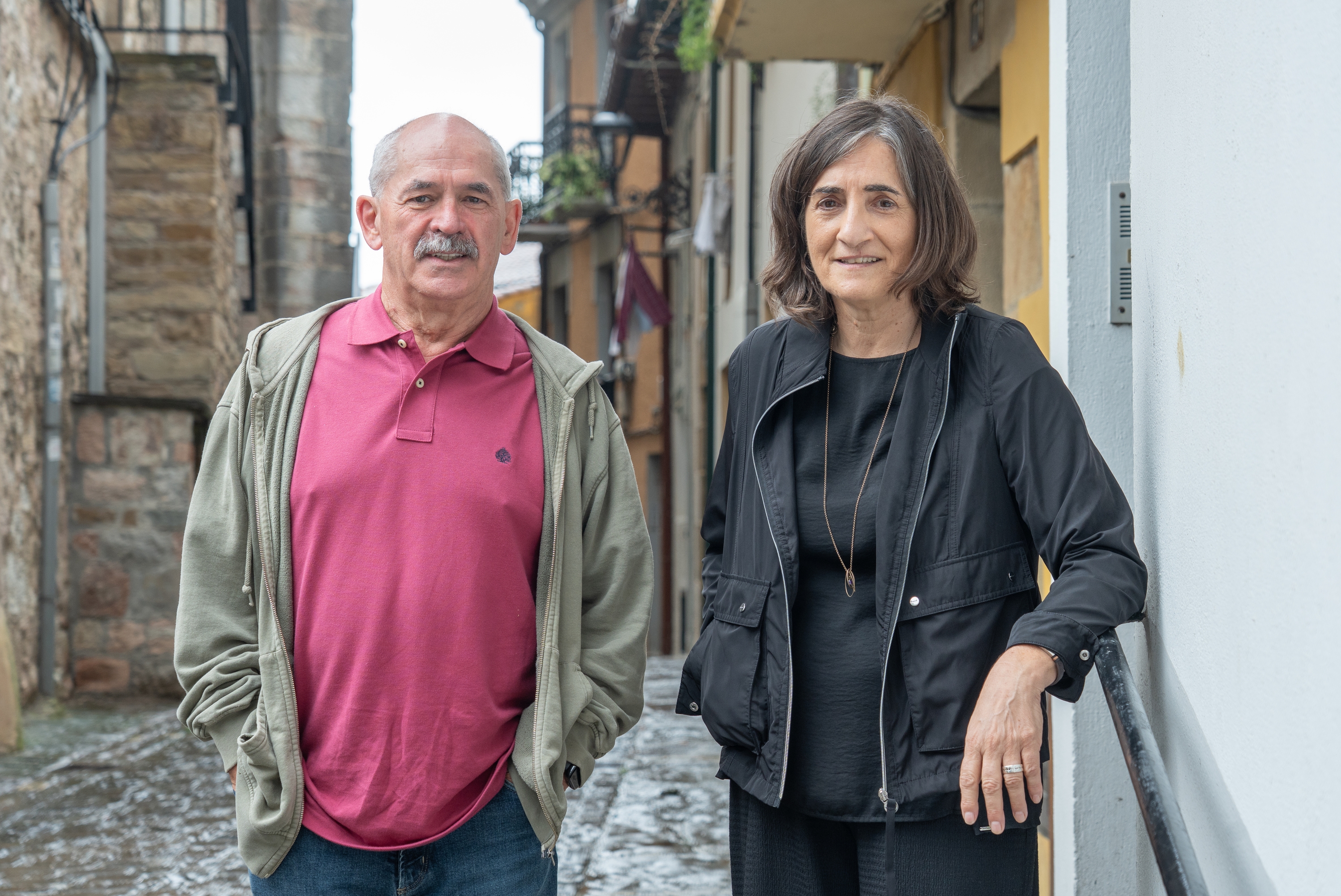 Xabier Aierdi eta Belen Uranga. ANDONI CANELLADA / FOKU