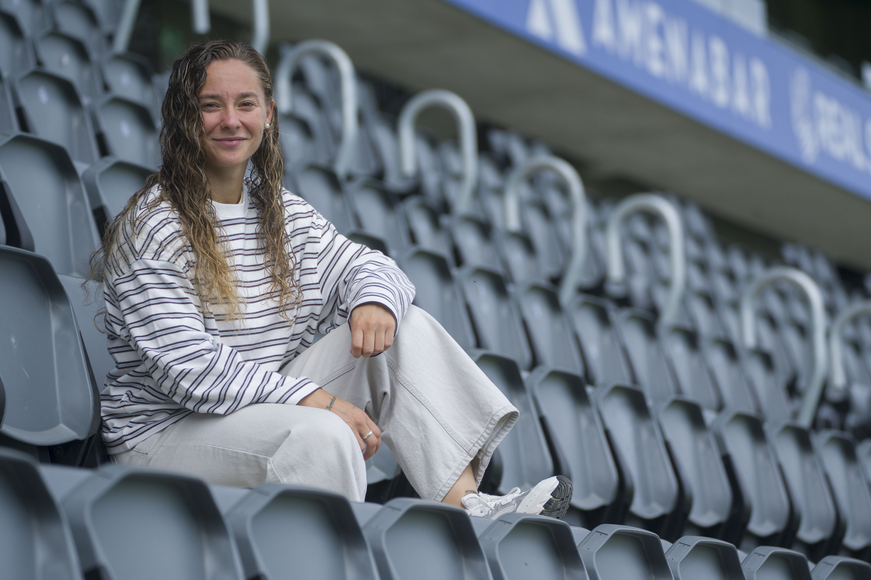 Ainhoa Marin Realeko jokalaria. JON URBE / FOKU