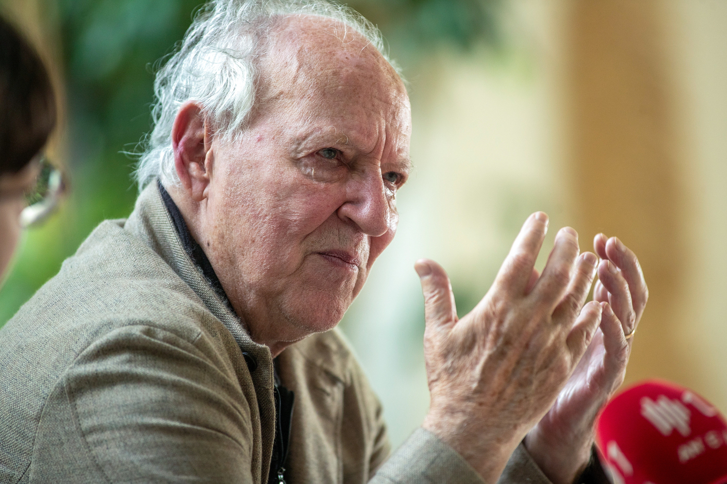 Werner Herzog, Donostiako 74. Zinemaldian Donostia saria jasoko dutenetako bat. EDUARDO COSTA / EFE