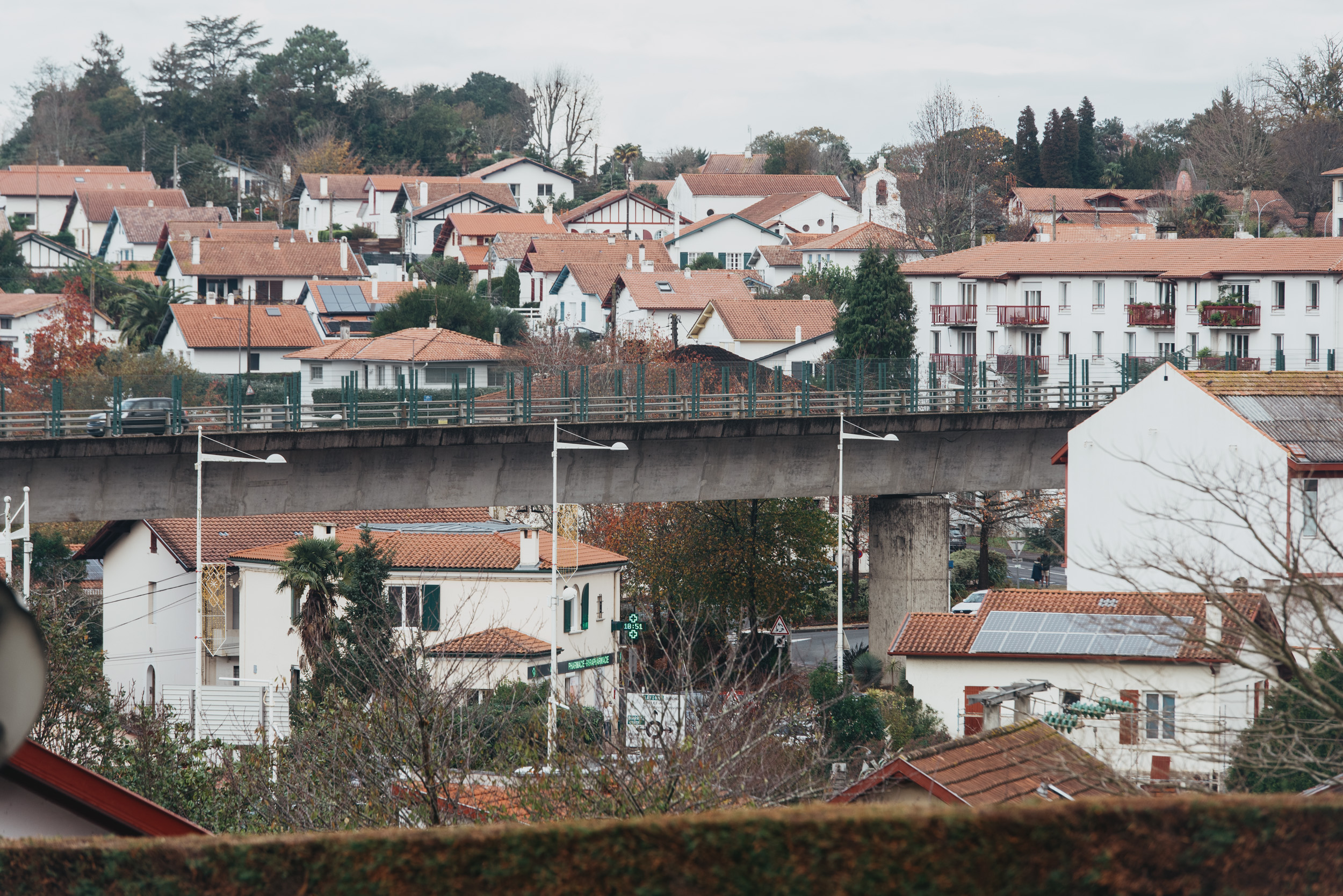 'La Negresse' auzoa, artxiboko irudi batean. GUILLAUME FAUVEAU