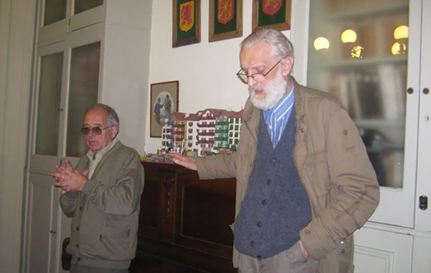 Mikel Ezkerro, artxiboko irudi batean. EUSKAL KULTURA