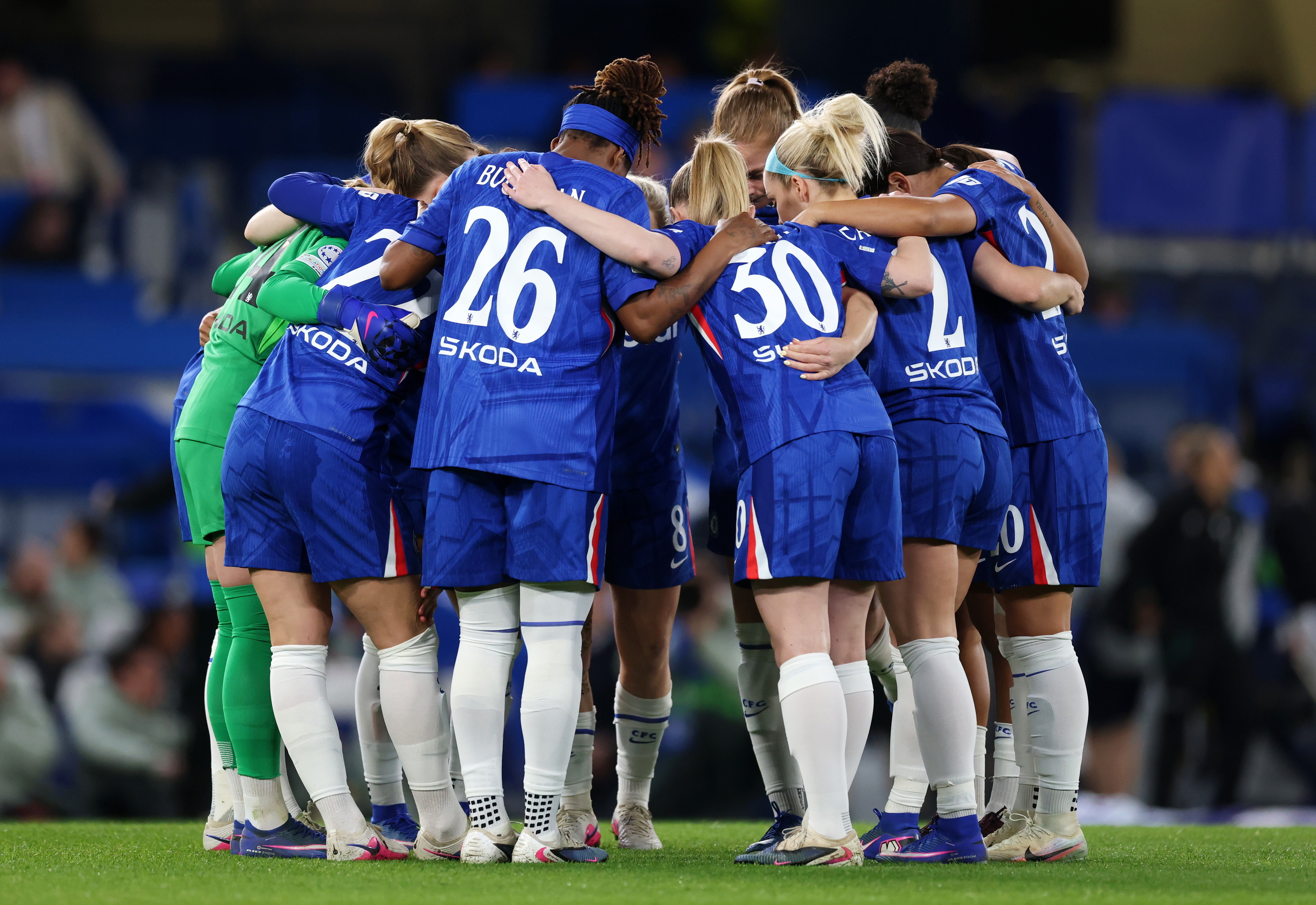 Chelseako jokalariak, aurreko denboraldiko partida batean. ANDY RAIN / EFE