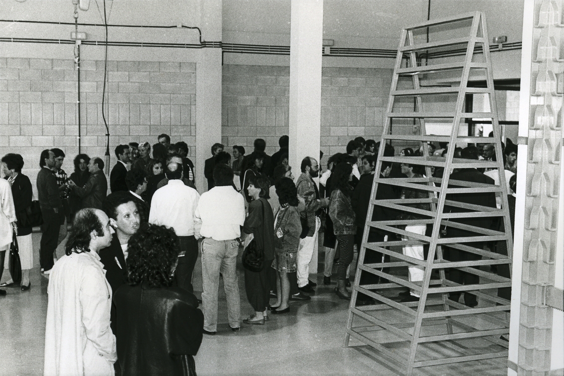 Artelekuren inaugurazioa 1987ko maiatzan. TABAKALERA